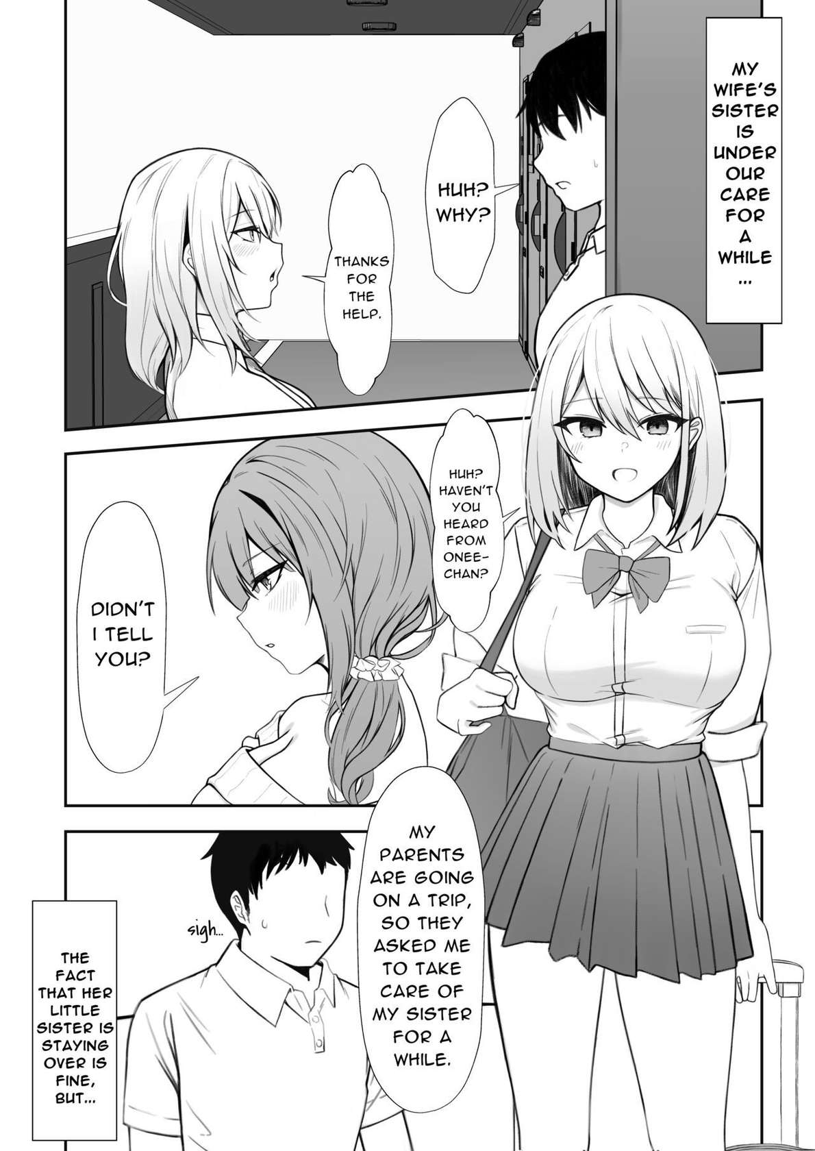 [Nannomaruya (Nannomaru)] Ie ni Yattekita Gimai ga Erosugite Tsuma ni Kakurete Yarimakuri | My Sister-in-Law, Who is Visiting is Too Erotic, So I Fucked Her Without My Wife Knowing! [English] [Daddy, Scan Me Harder!]