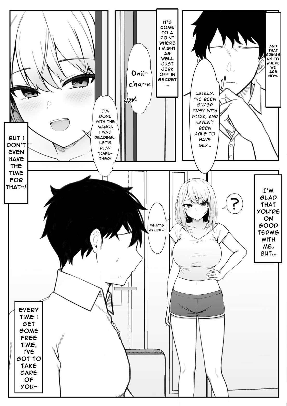 [Nannomaruya (Nannomaru)] Ie ni Yattekita Gimai ga Erosugite Tsuma ni Kakurete Yarimakuri | My Sister-in-Law, Who is Visiting is Too Erotic, So I Fucked Her Without My Wife Knowing! [English] [Daddy, Scan Me Harder!]