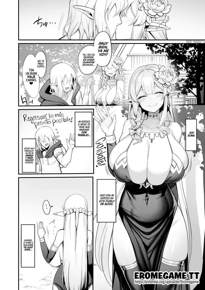 [Kirome] Elf Mama-San no manga | A Manga About an Elf Housewife [Spanish] [EromegameTT y Coffedrug] [Digital]