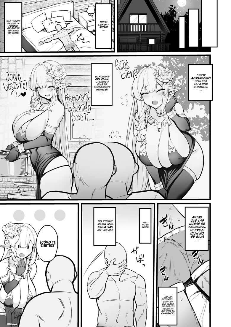 [Kirome] Elf Mama-San no manga | A Manga About an Elf Housewife [Spanish] [EromegameTT y Coffedrug] [Digital]