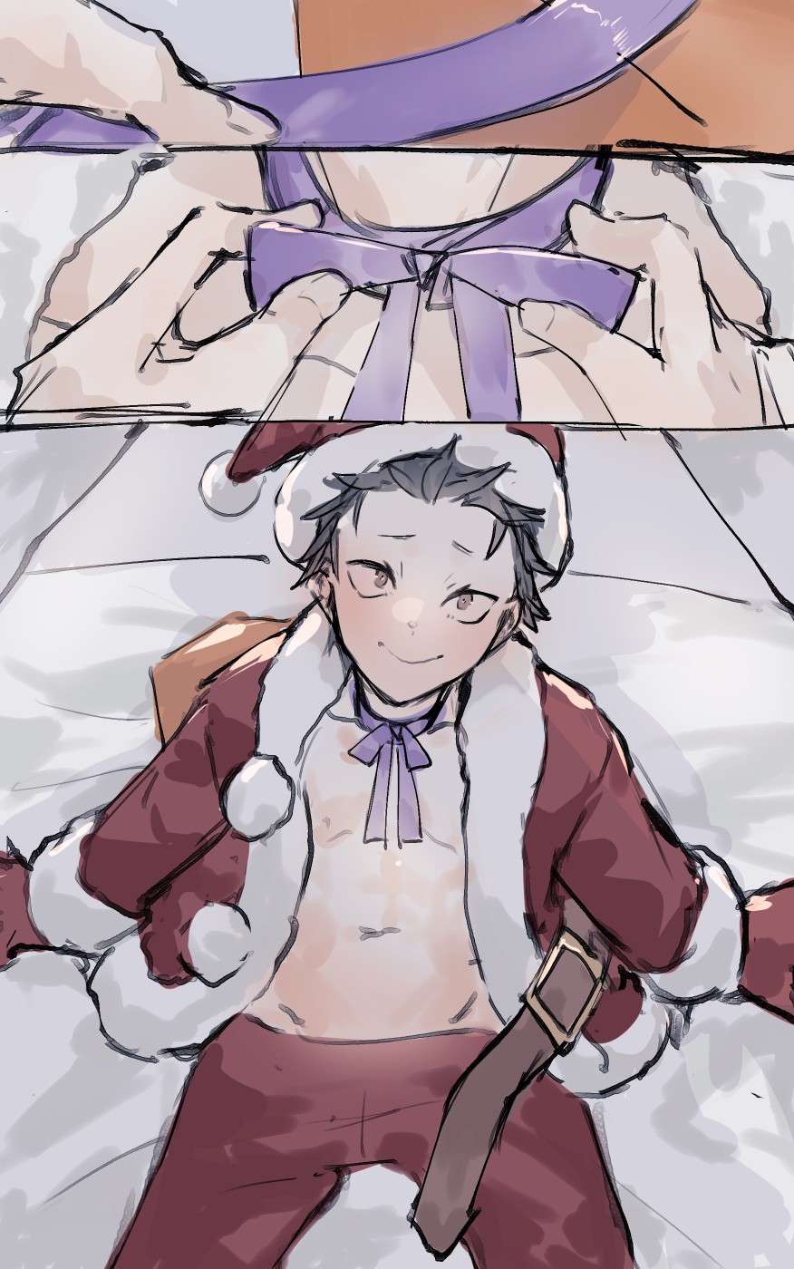 [Angel] Emilia x Subaru futa (Christmas)