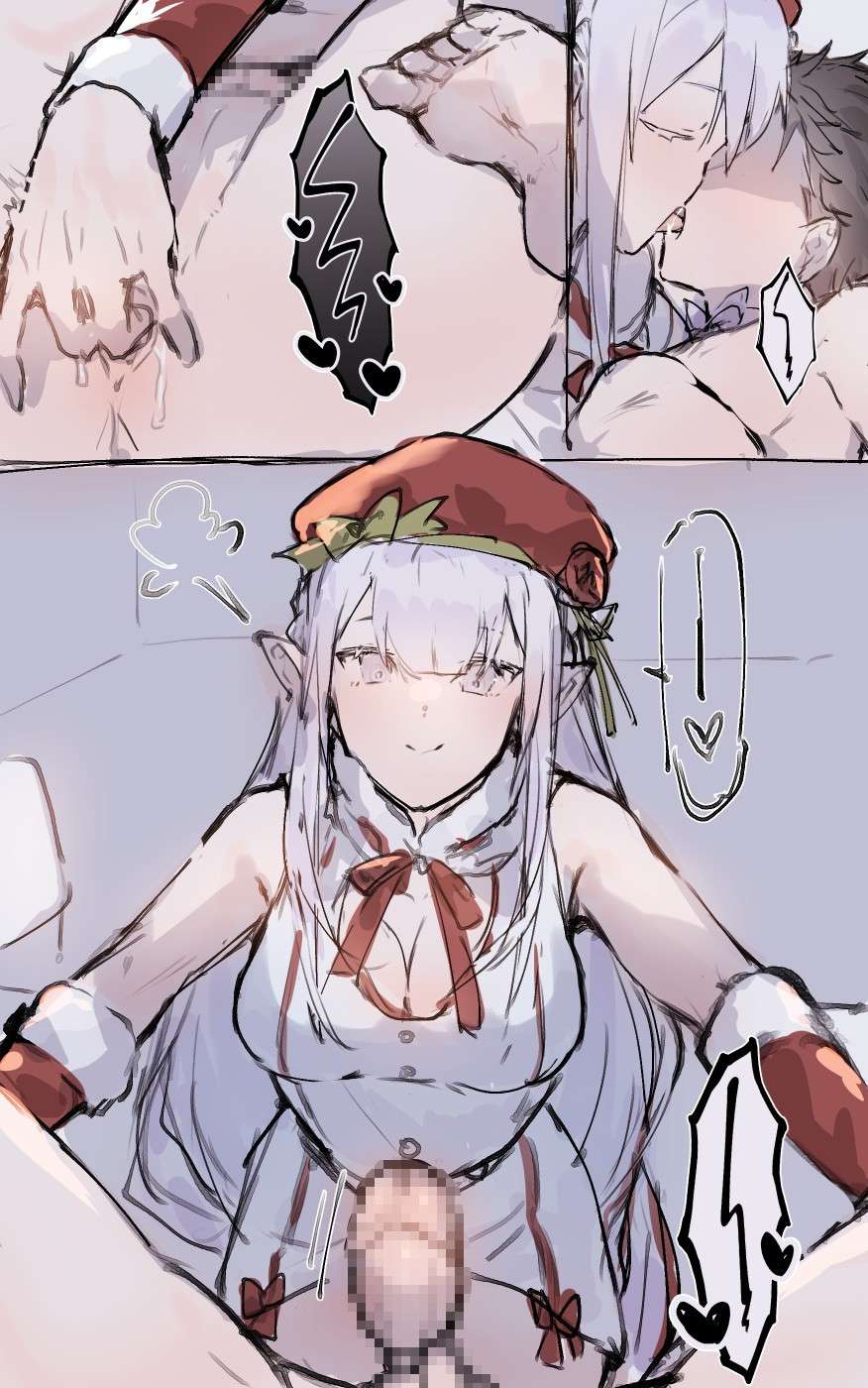 [Angel] Emilia x Subaru futa (Christmas)