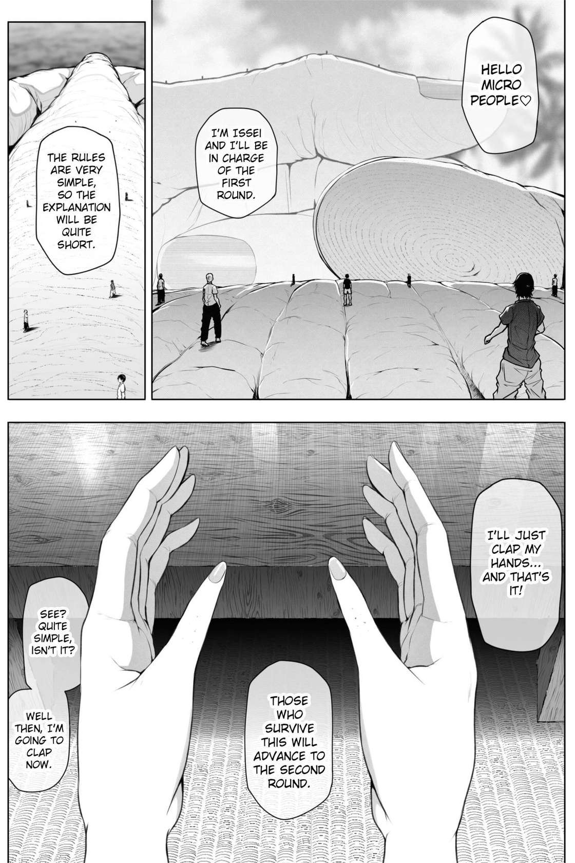 [Soryuu] Shrinking Survival Competition Ch.1-6 [English]