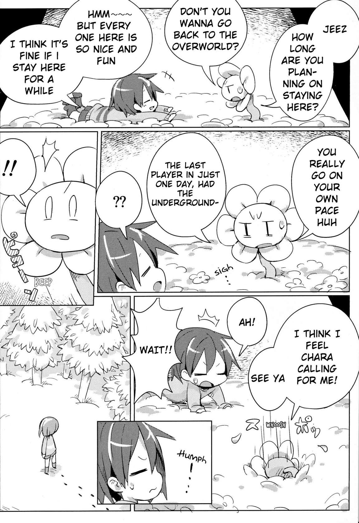 (Kimi no Sentaku.3) [ma-mi-mu.me (Mamimu)] Flowey, Daijoubu? (Undertale) [English]