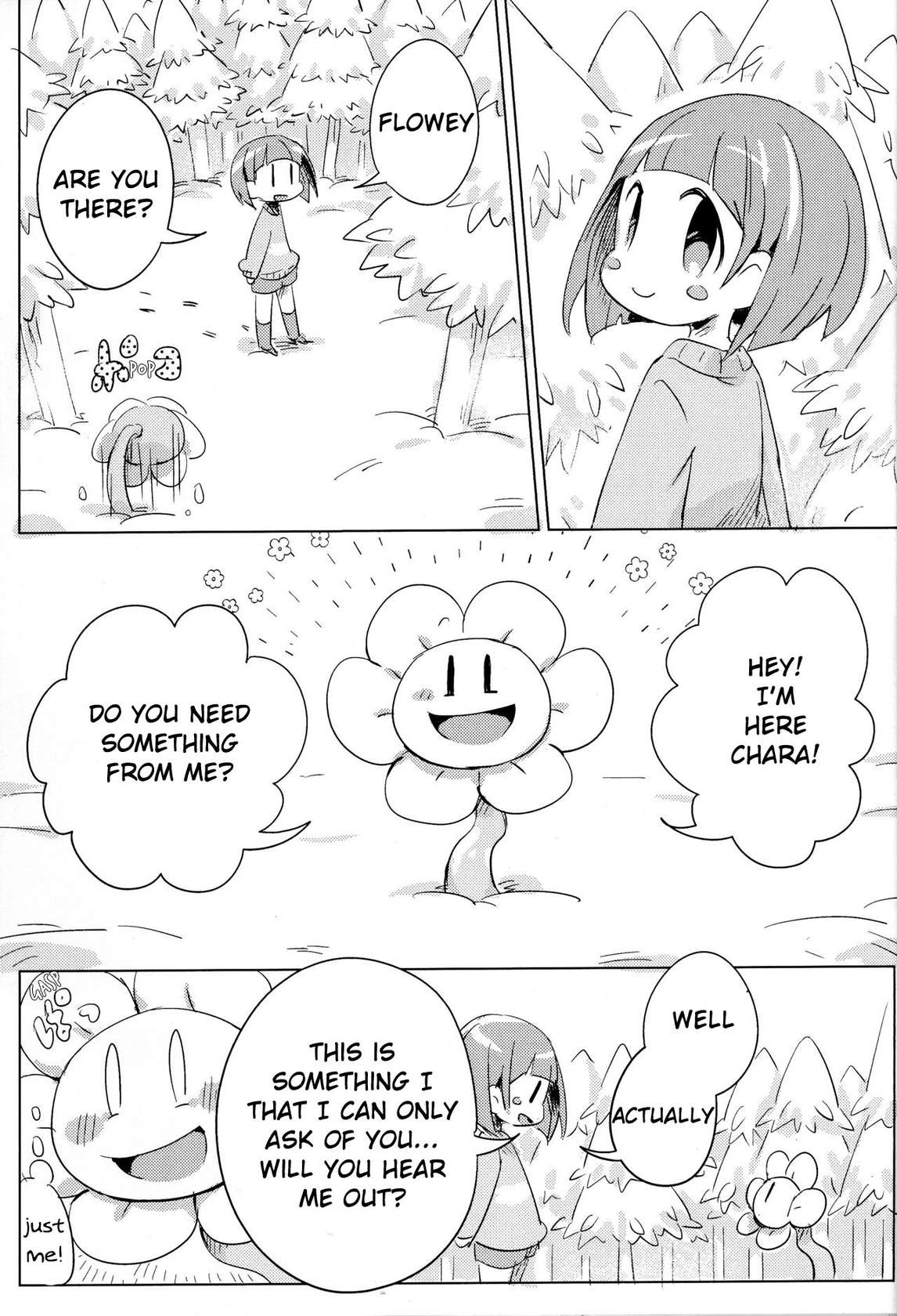 (Kimi no Sentaku.3) [ma-mi-mu.me (Mamimu)] Flowey, Daijoubu? (Undertale) [English]