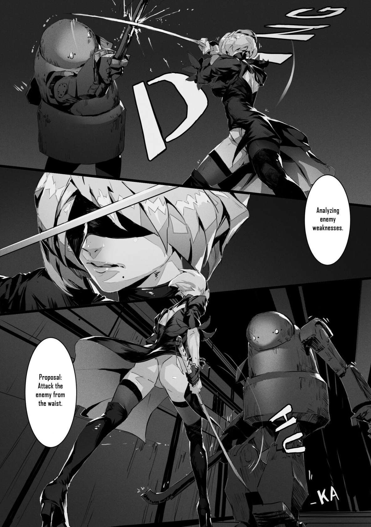 [Tyrant] 2B In Trouble Part 1-6 (NieR:Automata)