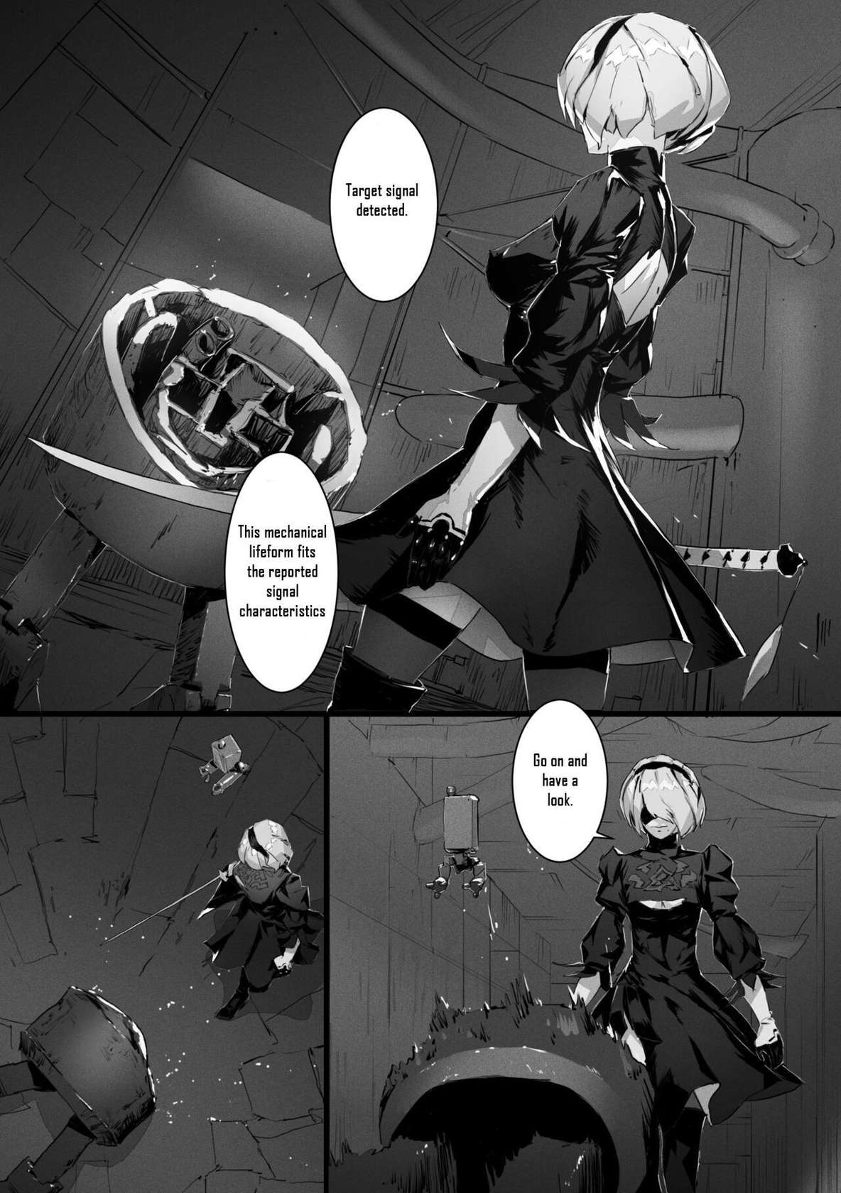 [Tyrant] 2B In Trouble Part 1-6 (NieR:Automata)