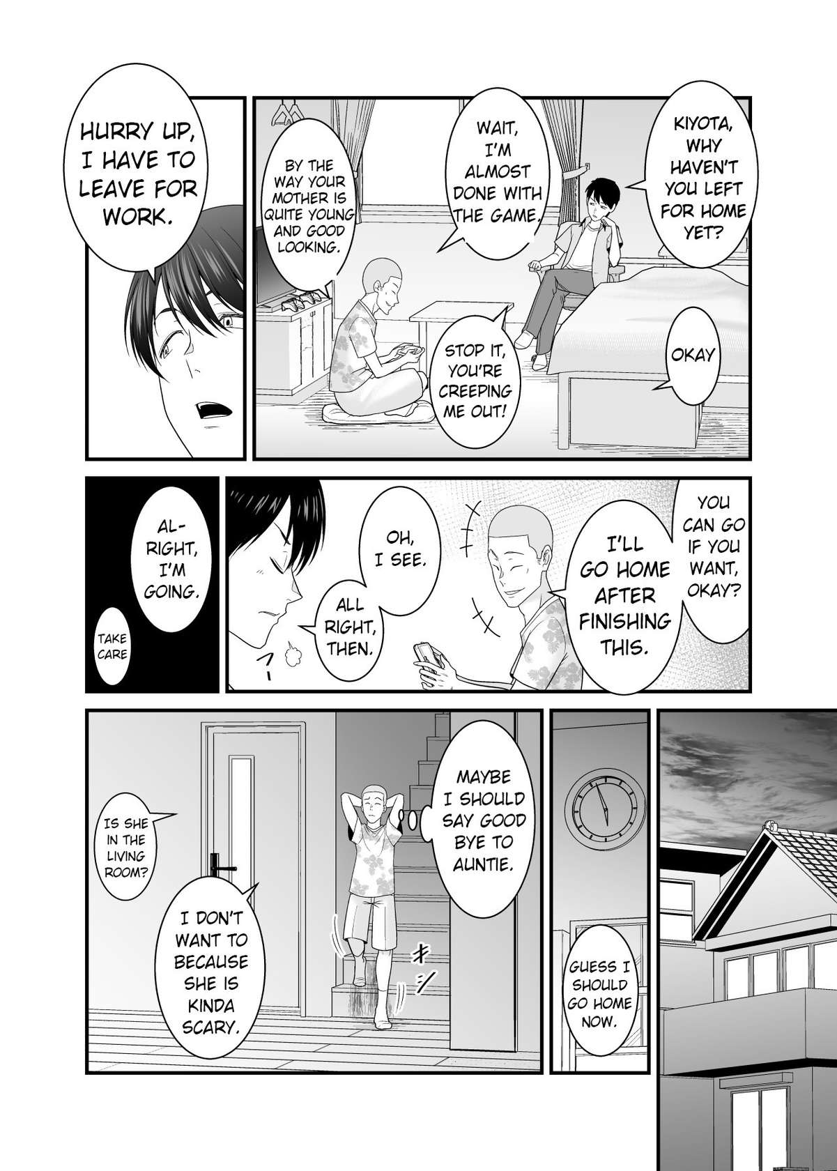 [Yuuki Kagoubutsu (Satou Yu-ki)] Sugu Okoru Ore no Hahaoya ga Mukatsuku DQN Kouhai ni Netorareta | My mother who gets angry easily was NTR'd by an annoying DQN junior [English] [Bamboozalator]