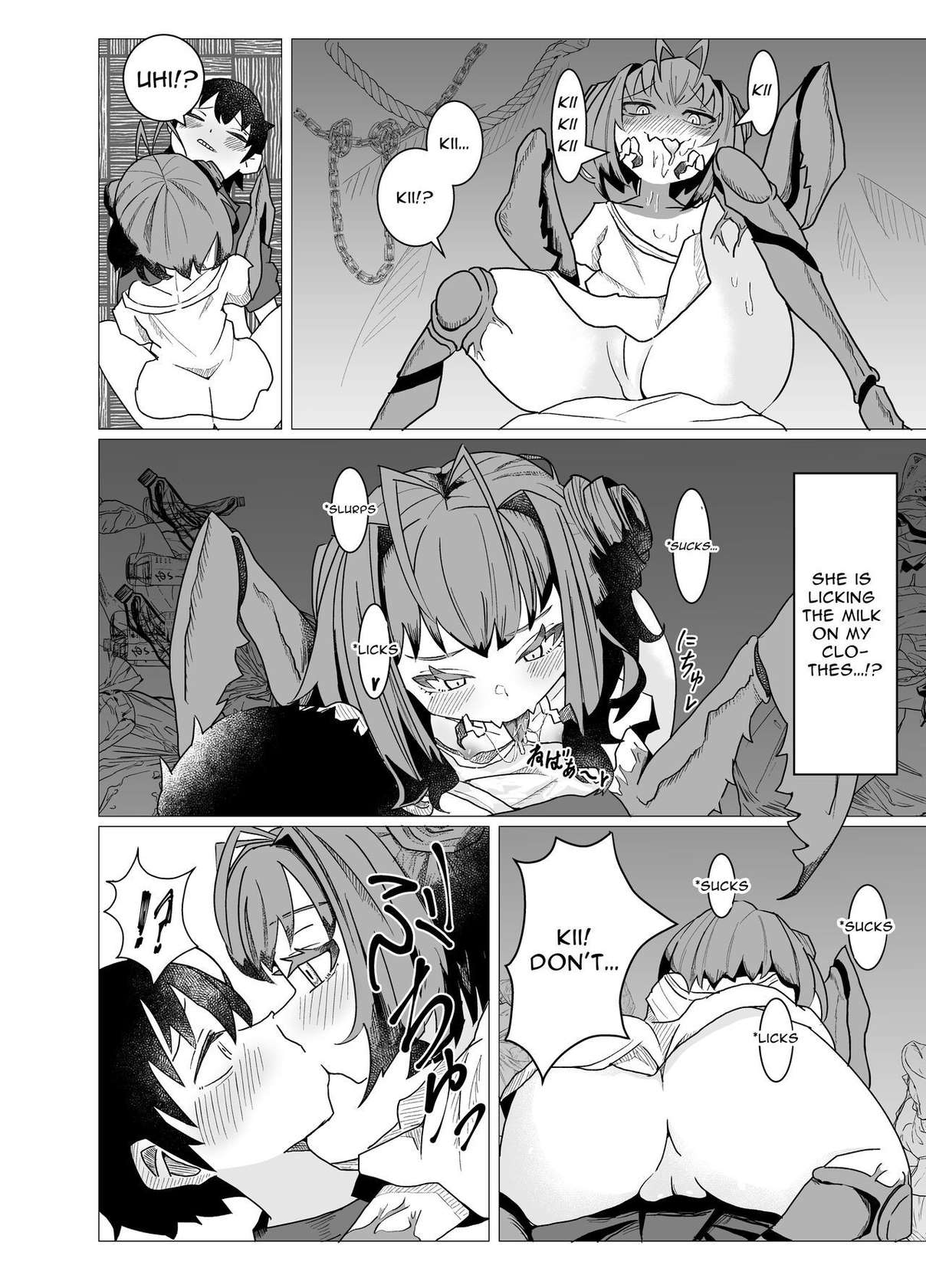 [DeforimeWorks] Mantis Girl Cannot Overcome Her Desire To Procreate & Feed [English]