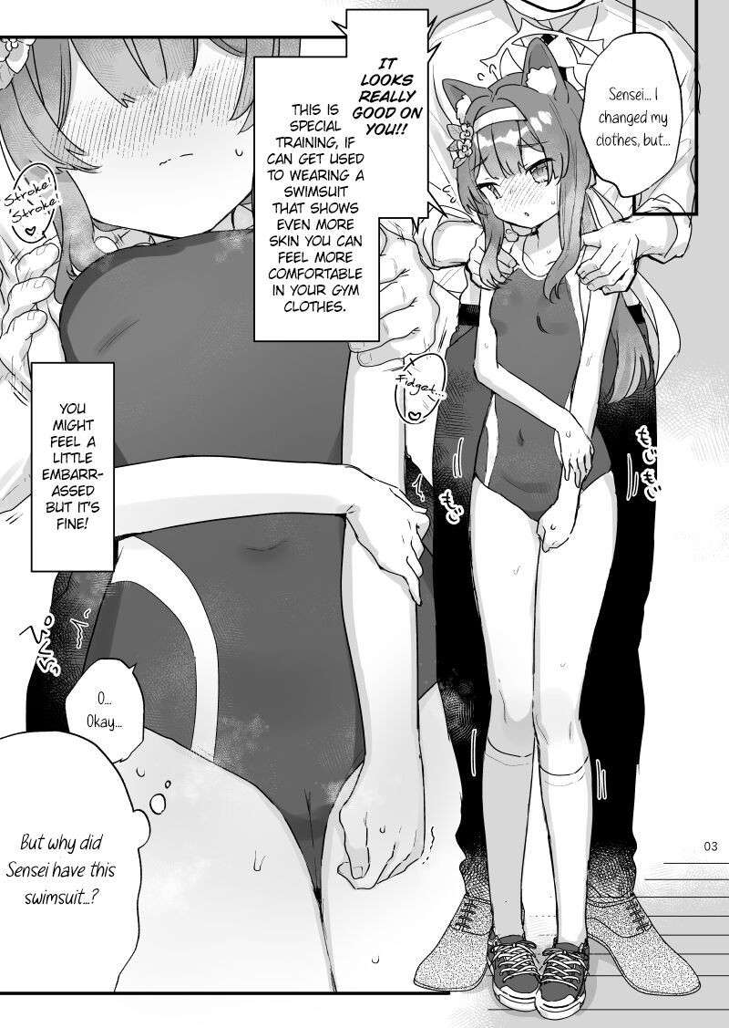 [Tenkirin (Kanroame)] Eh!? Sensei, are you having lewd thoughts about Mari-Chan!? [Digital]