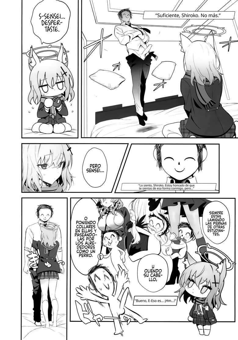 (C103) [Ulrich Laoshi (Ulrich)] ByuruAka～Seiyoku Tuyotuyo Shiroko to Rabuho Ecchi～ (Blue Archive) [Spanish] [Rakuen Translations]