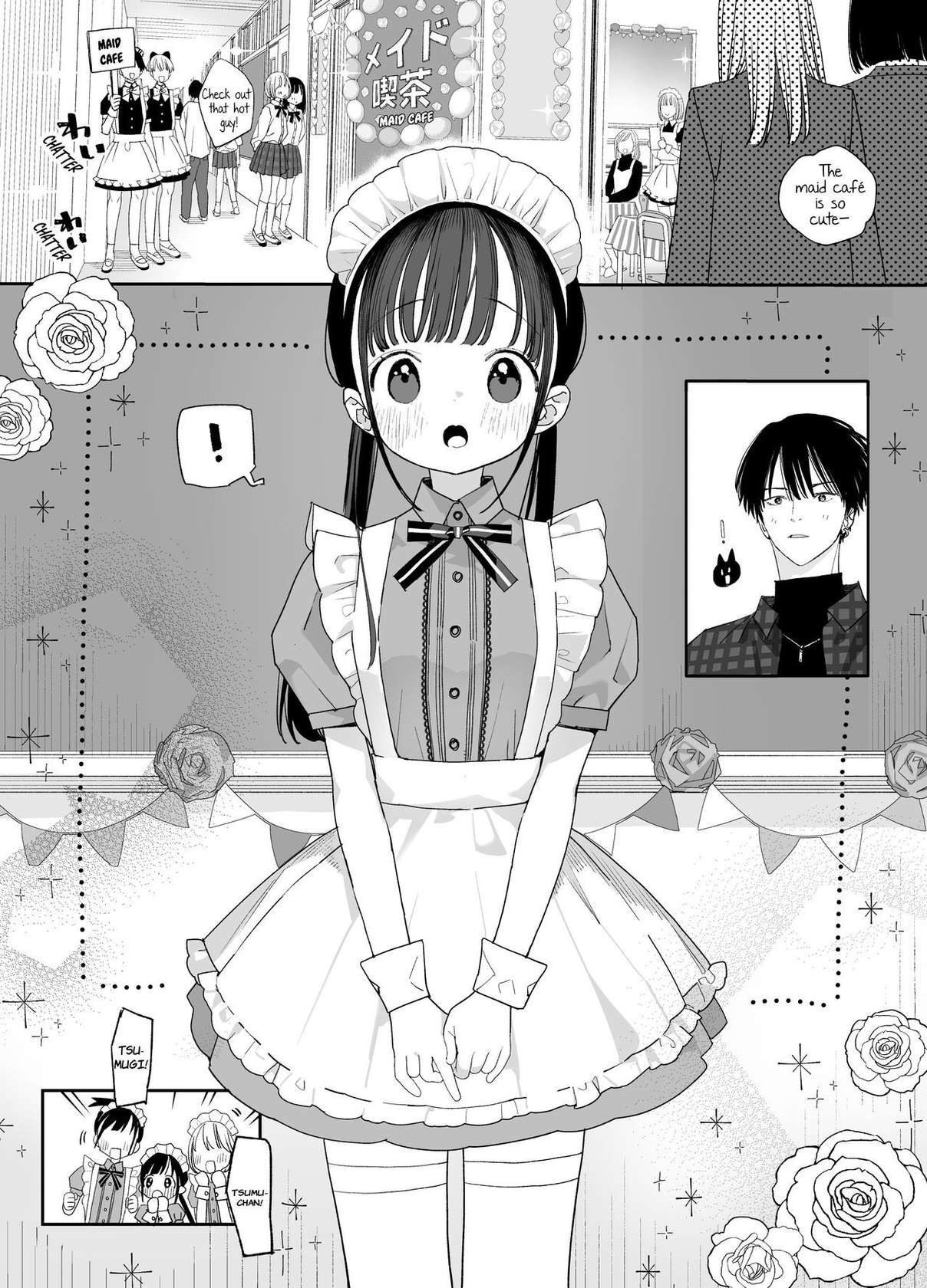 [S-Size (Shinachiku)] Matatabi-sou no Shiro-kun - Bunkasai no Maid-san | Shiro-kun from the Catnip Manor - The Maid at the Cultural Festival [English] [Occult Buns] [Digital]