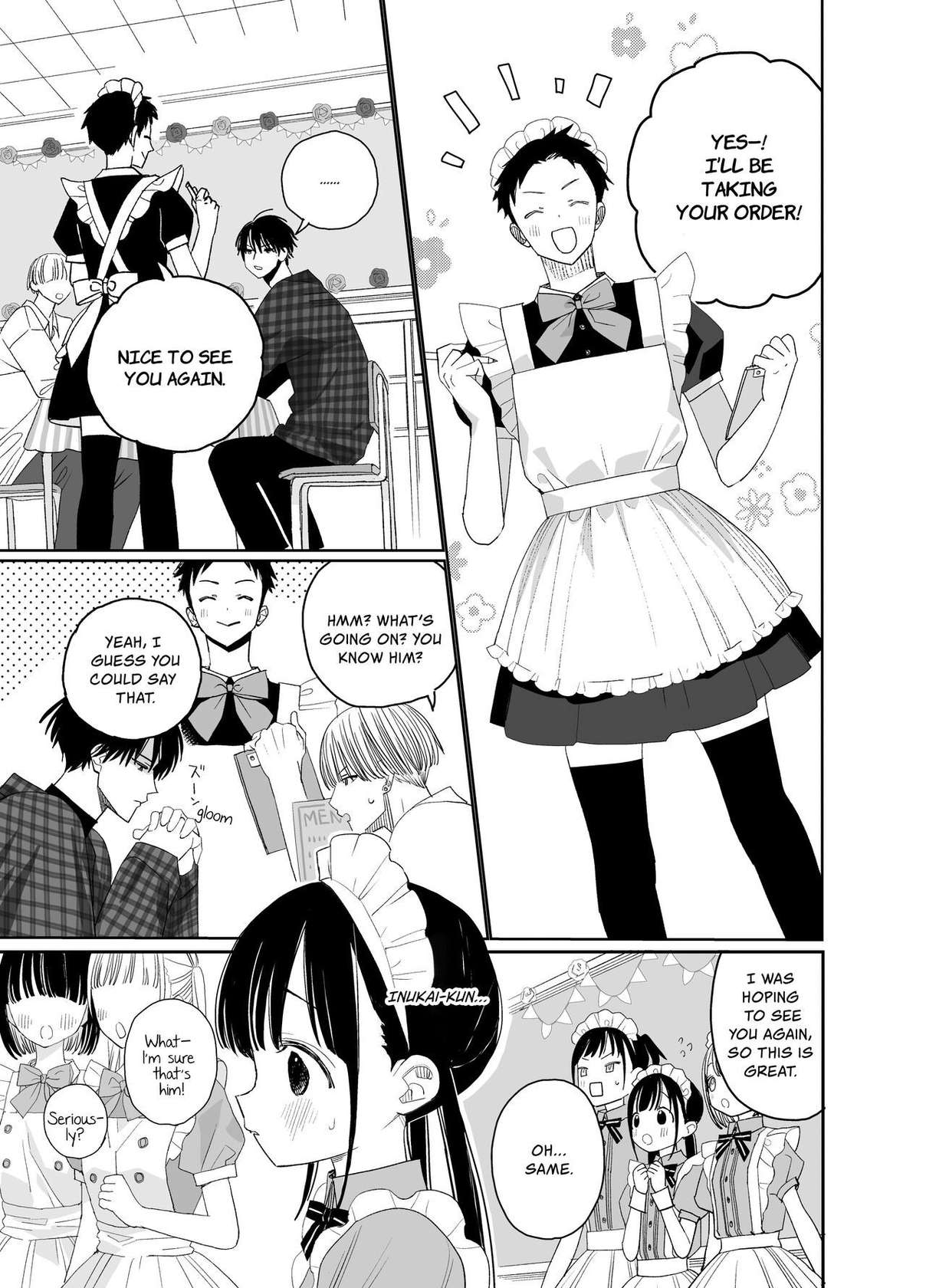 [S-Size (Shinachiku)] Matatabi-sou no Shiro-kun - Bunkasai no Maid-san | Shiro-kun from the Catnip Manor - The Maid at the Cultural Festival [English] [Occult Buns] [Digital]