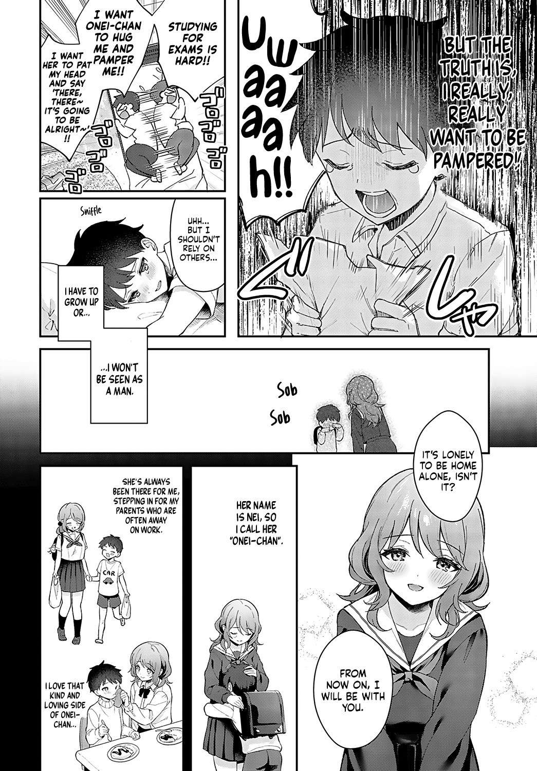 [Mashiro Shirako] Onei-Chan to Issho | Together with Onei-chan (COMIC Anthurium 2023-05) [English] [Sonarin迫] [Digital]