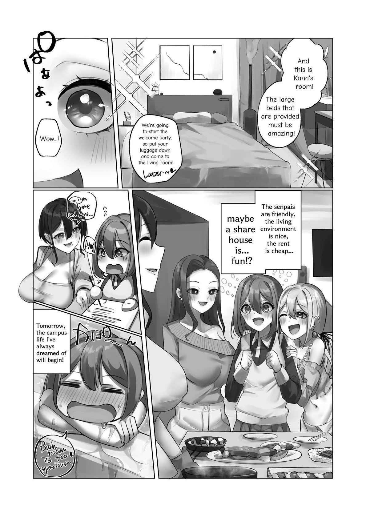 [R.S.I. (Rim)] Youkoso Share House e | Welcome to the Share House [English] [Digital]