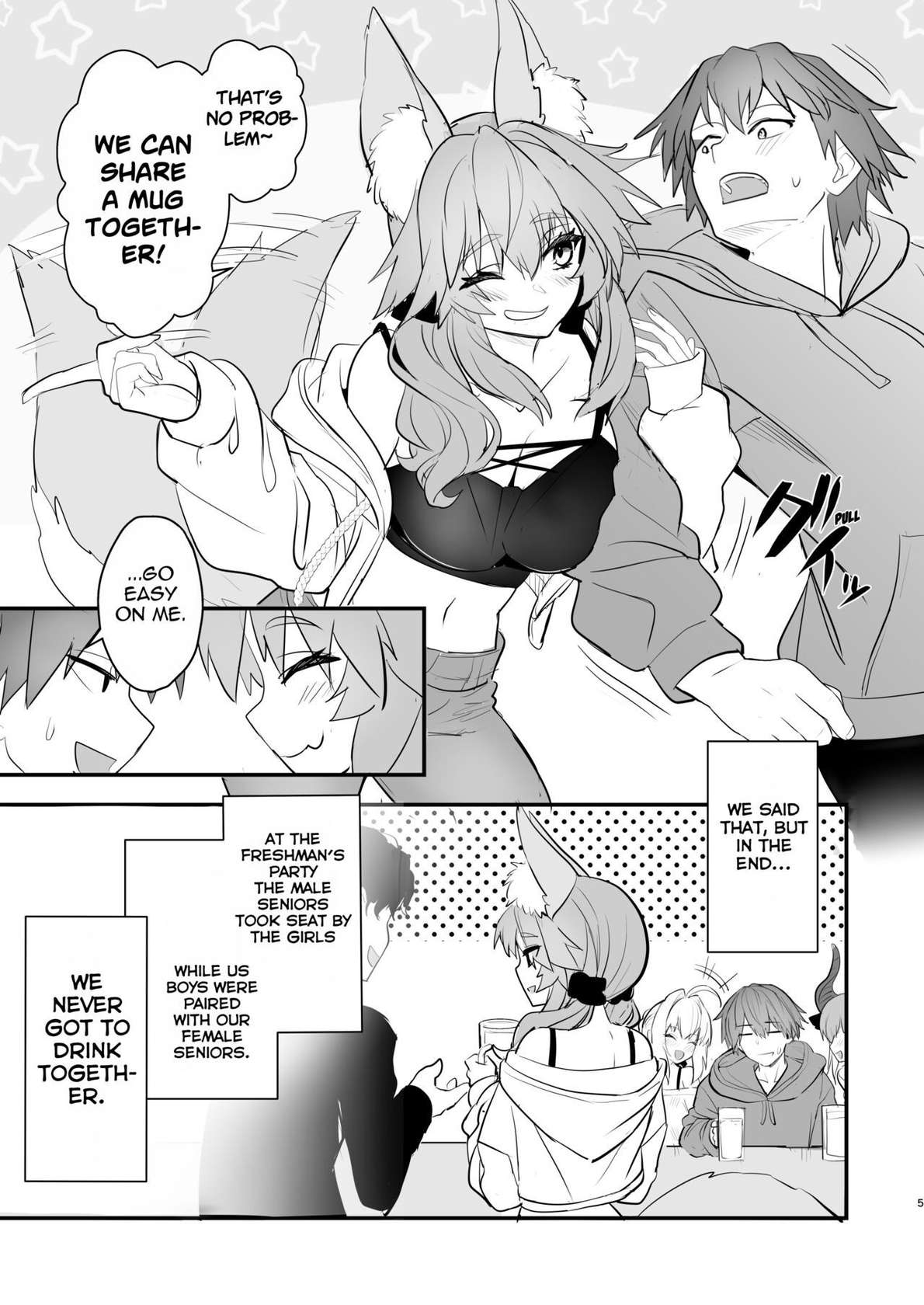 [Yamitsuki Honpo (Wise Speak)] Tamamo daigaku monogatari (Fate/EXTRA CCC) [English] {Mant} [Digital]