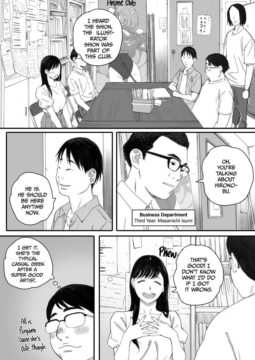 Boku No Senpai Kanojo Wa OtaCir No Hime Ni Naru [Oneshot]