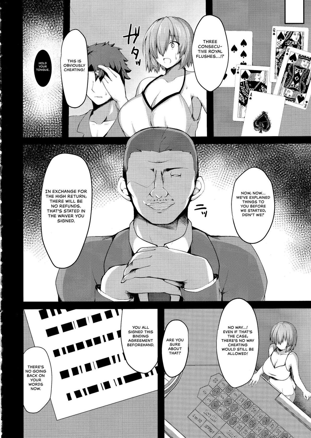 (C97) [Asanebou Crisis (Akaneman)] Sex Hensai Ura Casino Mash Kyrielight - Repay debt at Illegal casino (Fate/Grand Order) [English] {Hennojin}