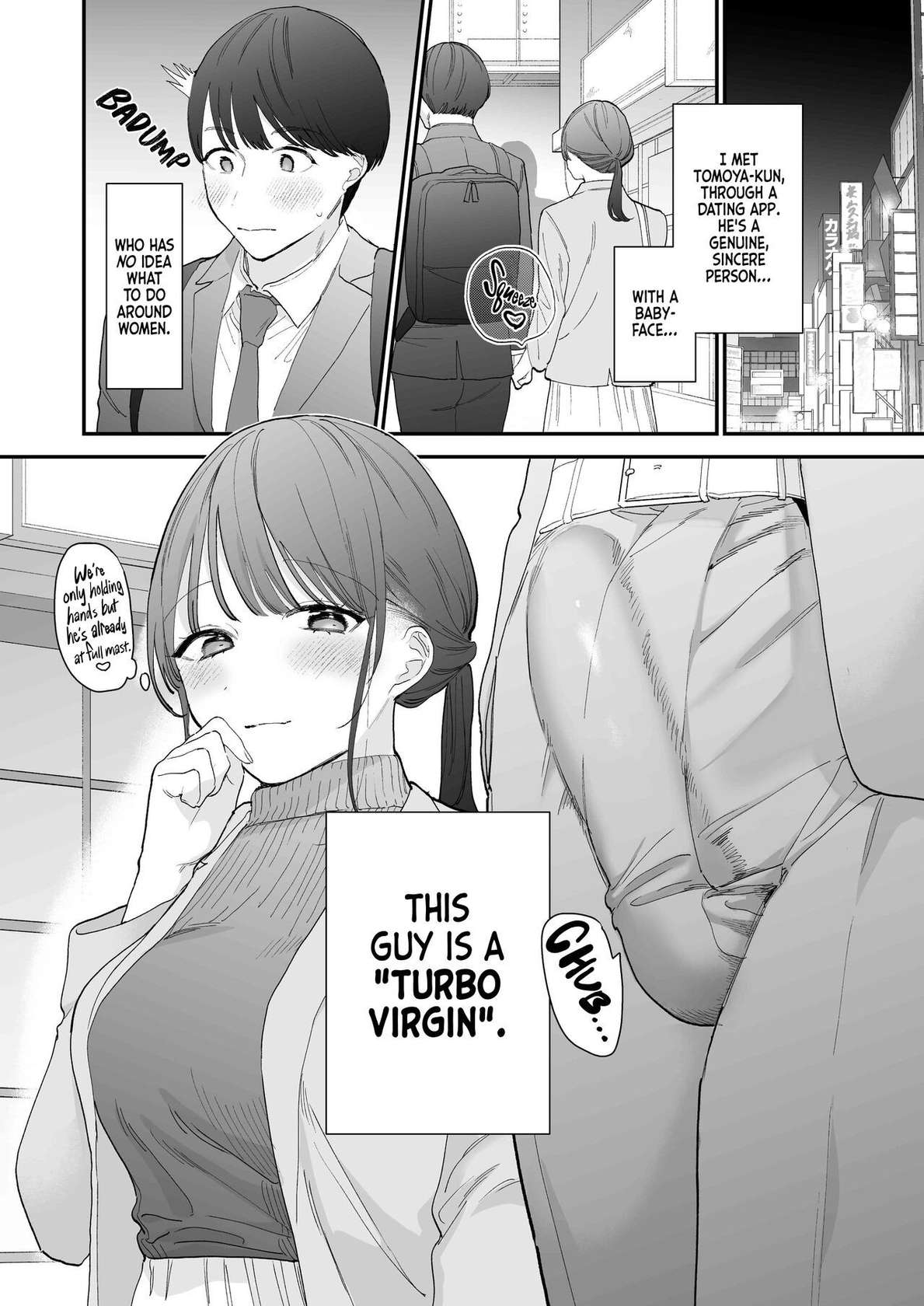 [THE Waidan (Tou)] Kawaii Doutei Tomoya-kun ga Konna Dekai nante Kiitenai | I Had No Idea This Cute Virgin Was Packing [English] [RedLantern+korafu]