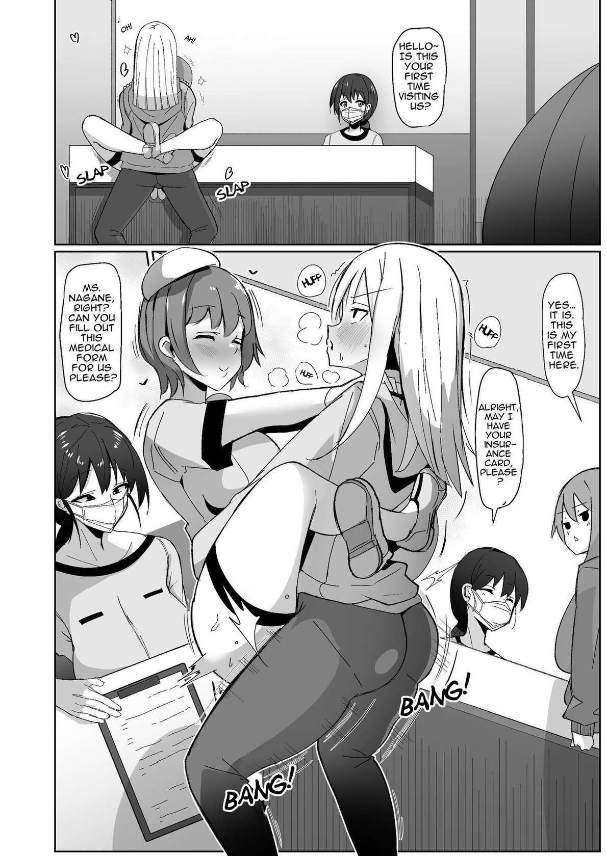 [Kosuko Teikoku (sella)] Moshimo Futanari wa Bokki Shitara Shasei suru no ga Atarimae no Sekai dattara ~Clinic Hen~ | What if a futanari getting a boner meant they had to blow their load? ~Clinic~ [English] [RWfuta]