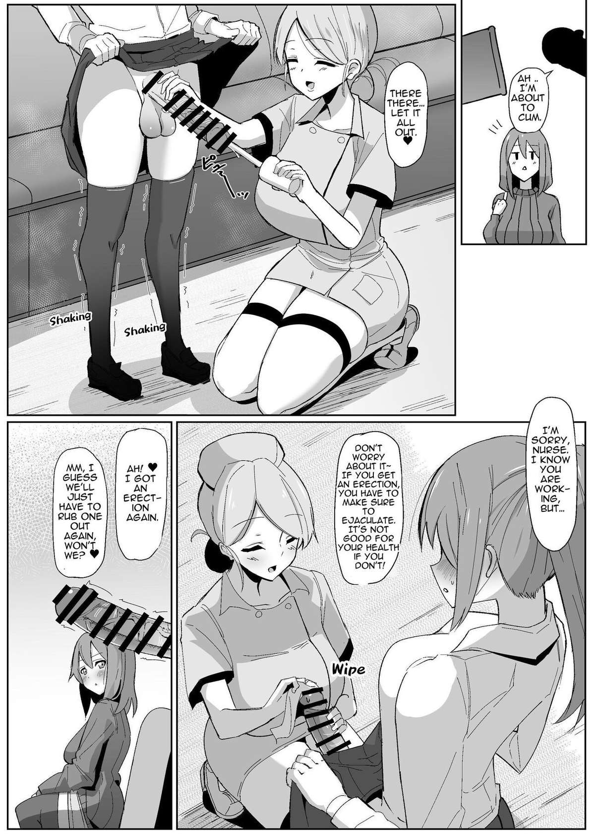 [Kosuko Teikoku (sella)] Moshimo Futanari wa Bokki Shitara Shasei suru no ga Atarimae no Sekai dattara ~Clinic Hen~ | What if a futanari getting a boner meant they had to blow their load? ~Clinic~ [English] [RWfuta]