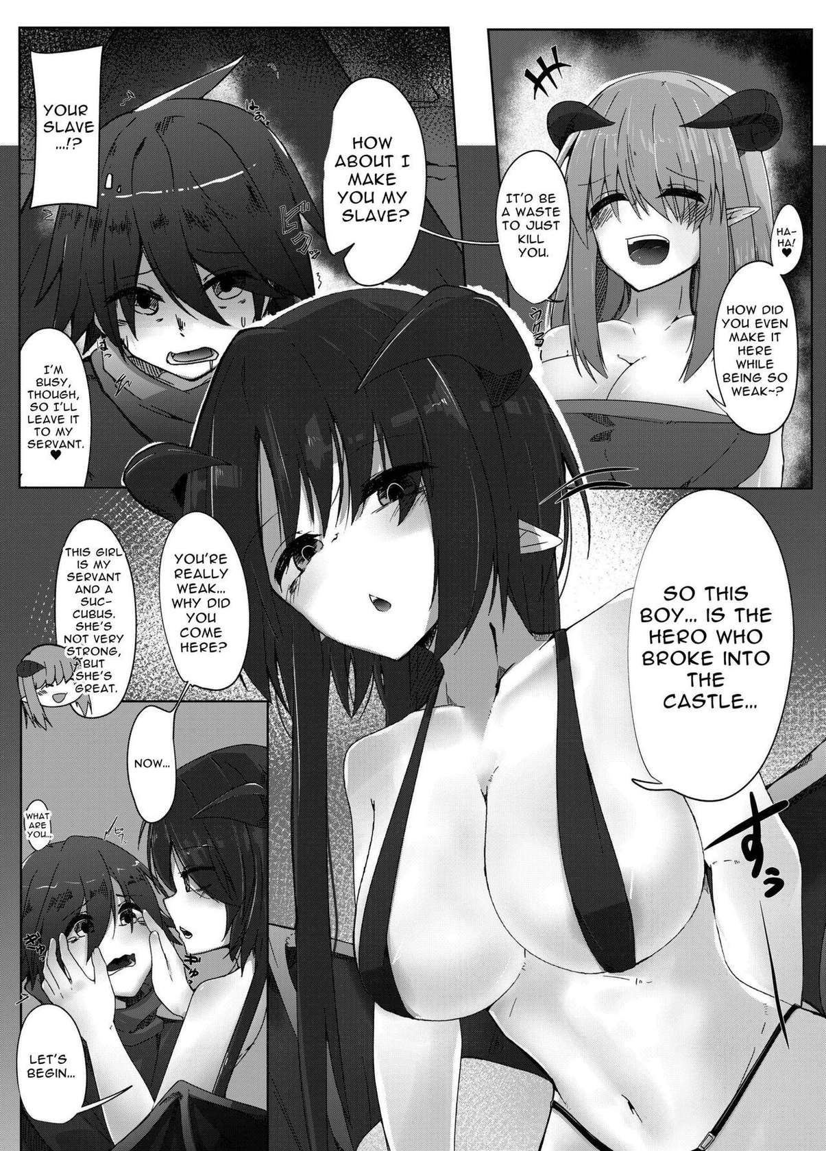 [Koyume Iori (Kazakami Sudare)] Shota Yuusha ga Mukanjou na Succubus ni Jimuteki ni Shiboritorareru Hanashi | Shota Hero Gets Business-like Milking From An Emotionless Succubus [English] [Translatoranon] [Digital]