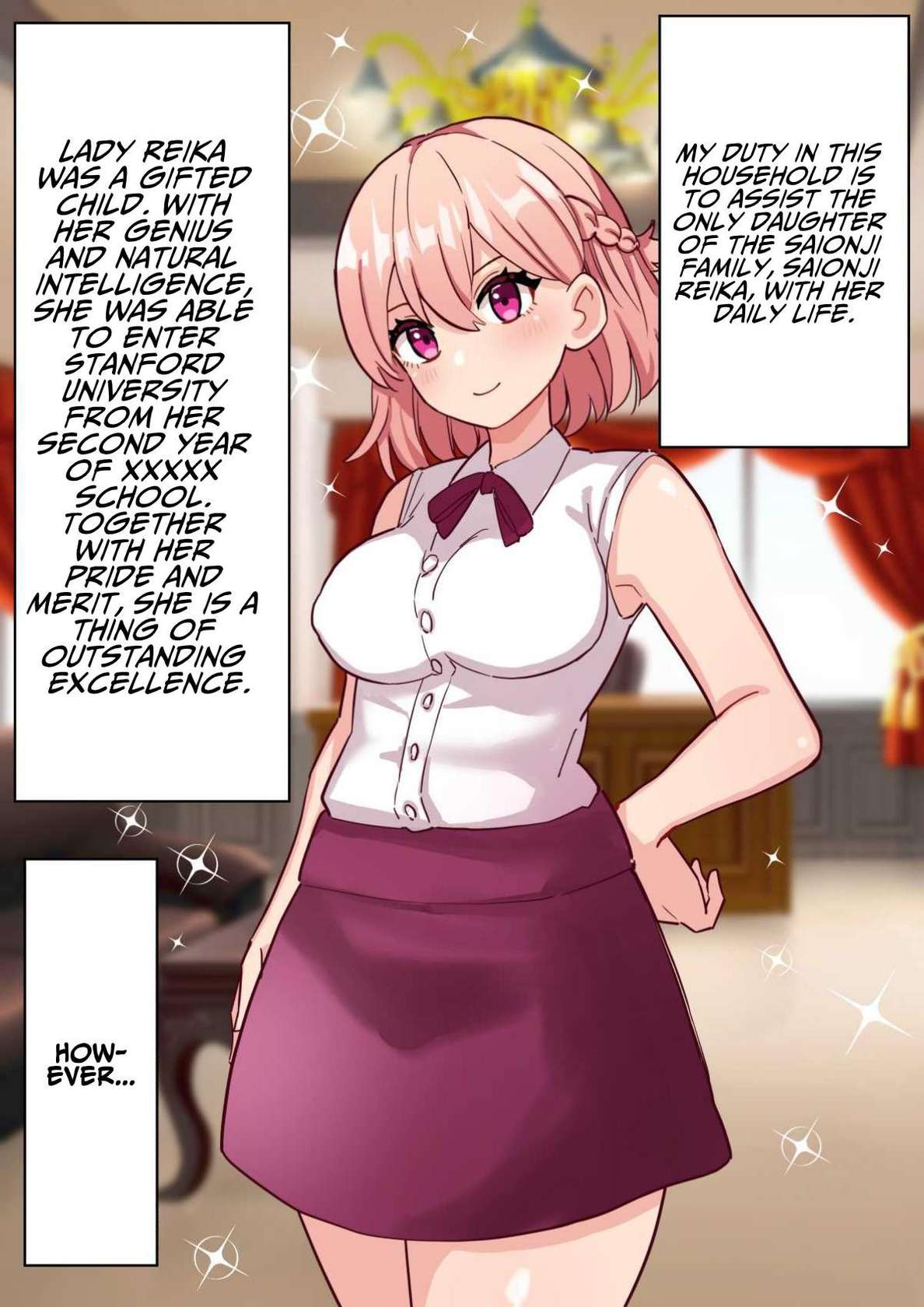 [Hota Home (Hotaru)] 24-Jikan Oho-goe Doubutsu Koubi no Yakata ~Futanari Ojou-sama ga Bakunyuu Maid ni Chinpo Kanri Sareru Hanashi~ | The House of 24 Hour Moaning Inducing Animalistic Mating [English] [T's Translations]