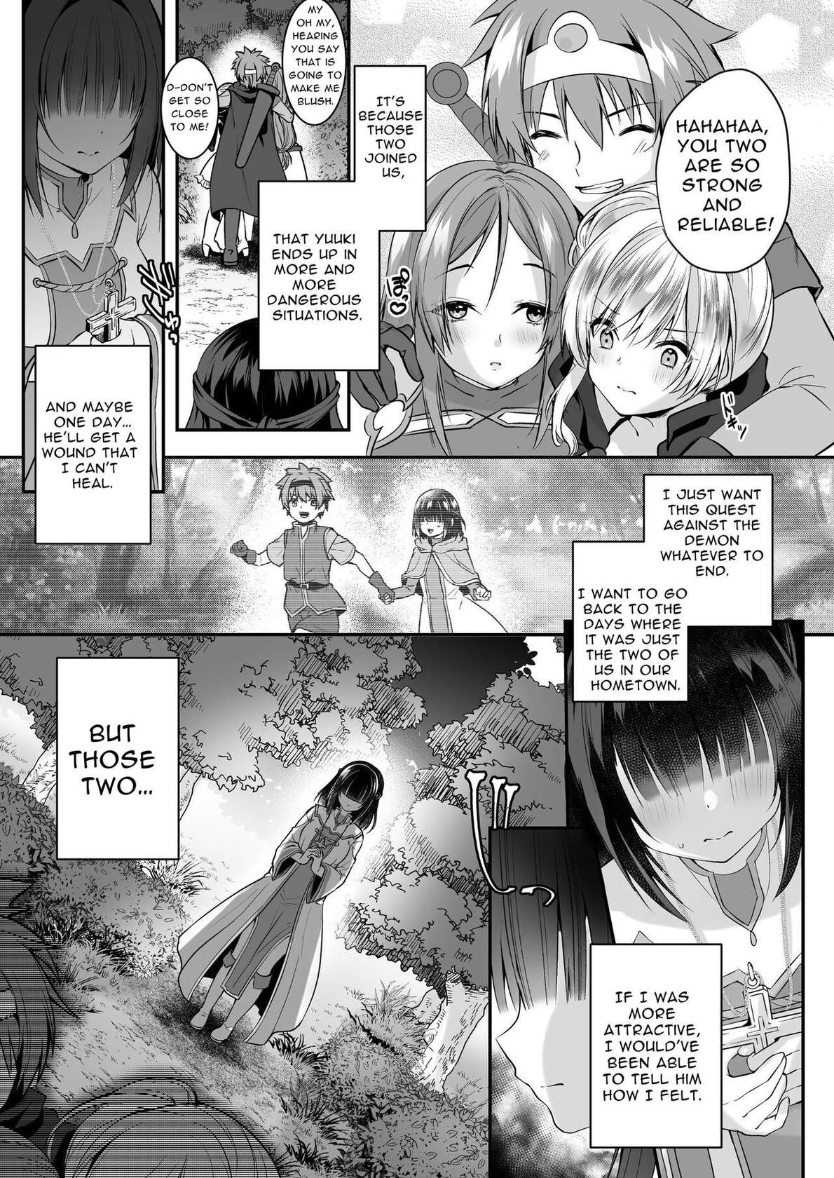 [Seika Kairaku Shoten (Eltoria, Rurimaru)] Yami Ochi Sister no Marunomi Kairaku Osen ~NTR Shi ni kuru Yatsu Zenin Marunomi Sureba Watashi no Kachida yo ne~ | Vore Pleasure Contamination of a Darkly Corrupted Cleric [English]