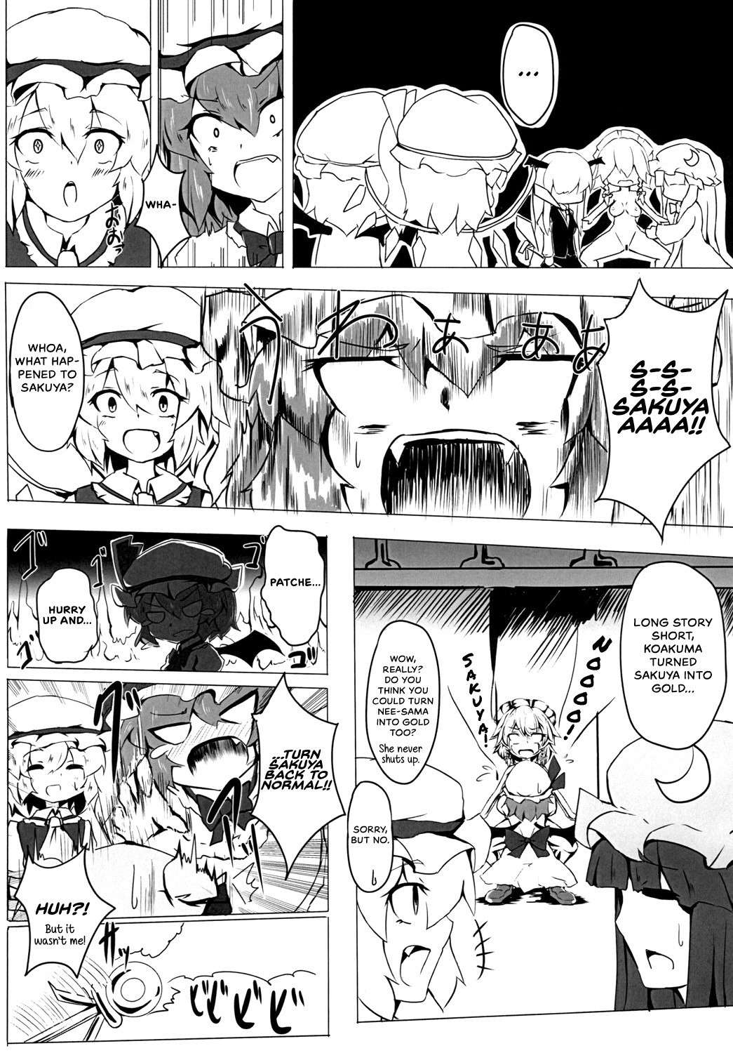 [Eigetsu Nine (Sanami)] Gold Panic!! (Touhou Project) [English] {Hennojin} [Digital]