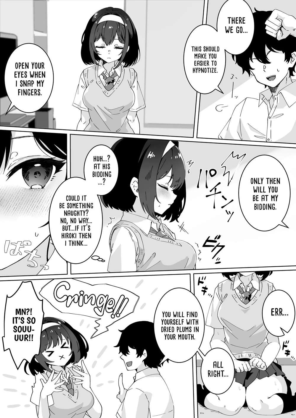 Is It True That Hypnosis Lets You Do Whatever You Want With Busty JKs? [Oneshot]