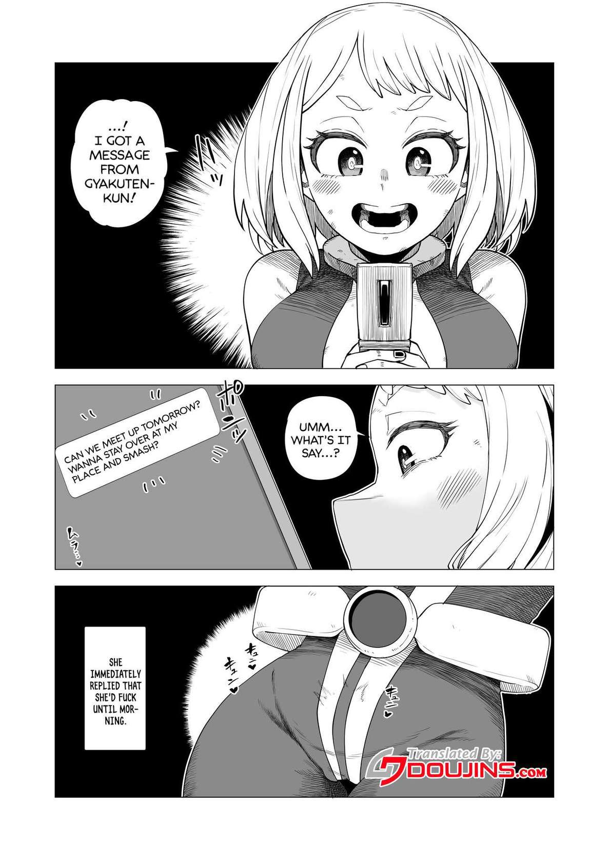 Oekaki Kaki] Teisou Gyakuten Mono Ochako no Baai (Boku no Hero Academia) / Inverted Morality Hero Academia ~ Ochako's Case  [English] {Doujins.com}