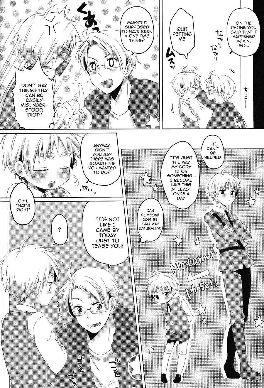 (SUPER19) [Aoi Hibi, KH. (Ahiru, Yuuki)] Milk Shake (Axis Powers Hetalia) [English] [OKFan]