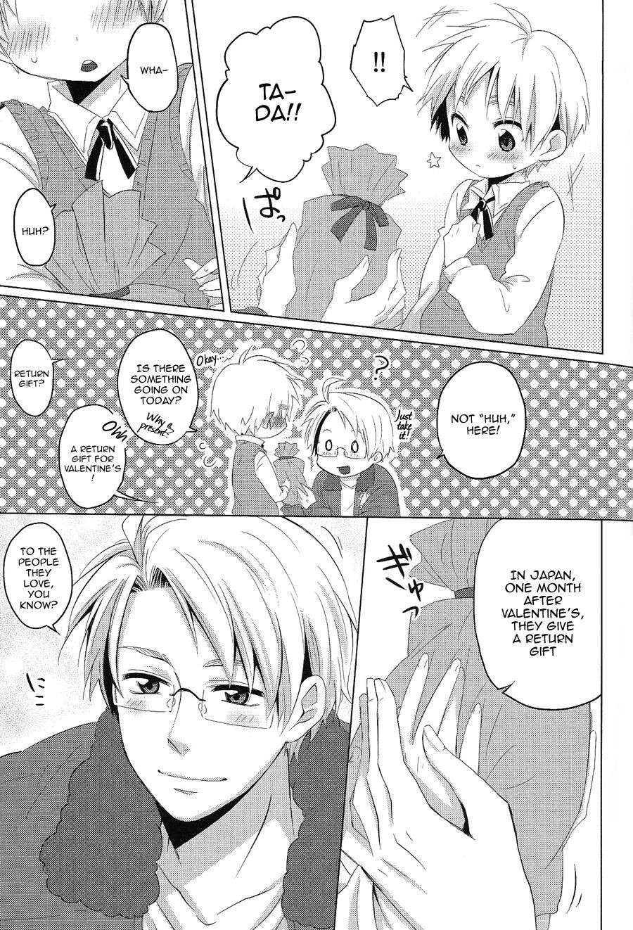 (SUPER19) [Aoi Hibi, KH. (Ahiru, Yuuki)] Milk Shake (Axis Powers Hetalia) [English] [OKFan]