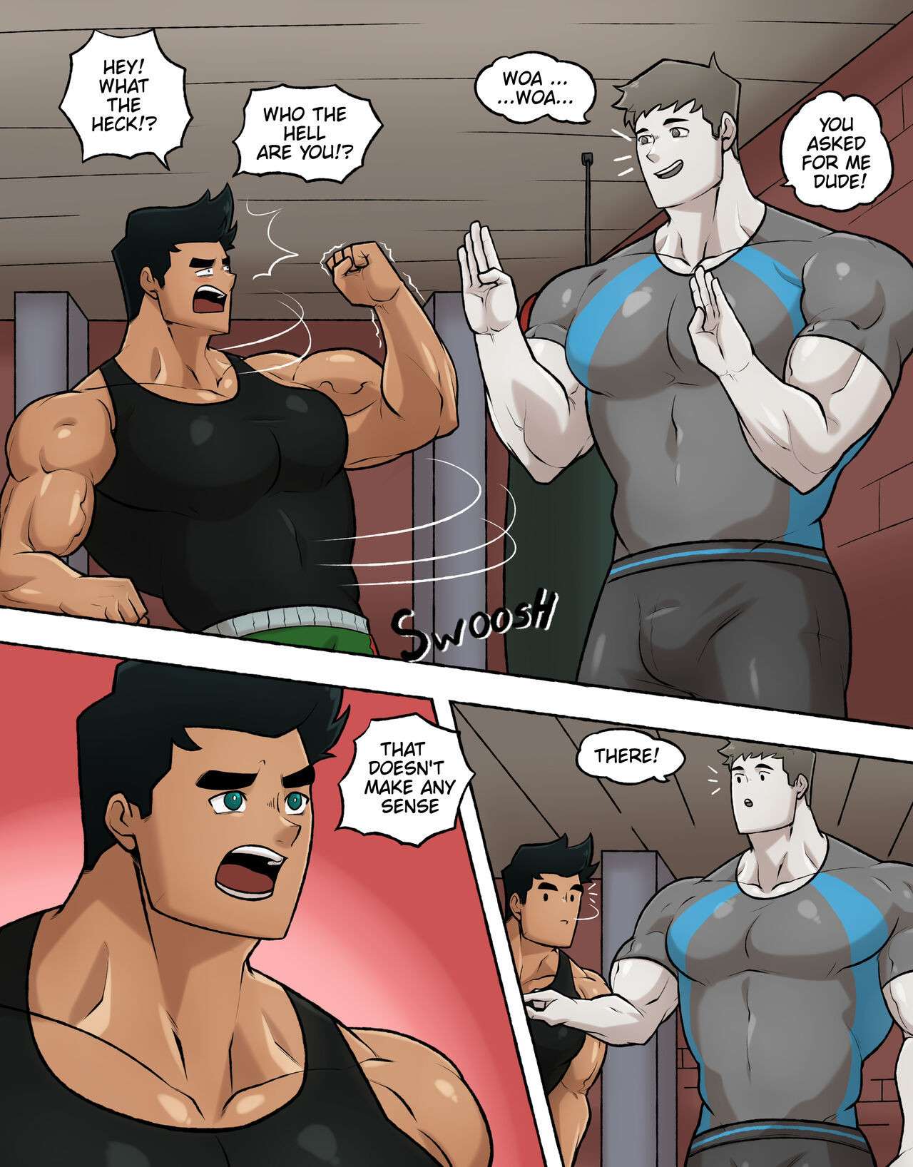 [BaoBao] Little Mac x Wii Fit Trainer [Eng]