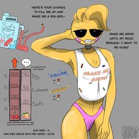 Toy Chica Growth