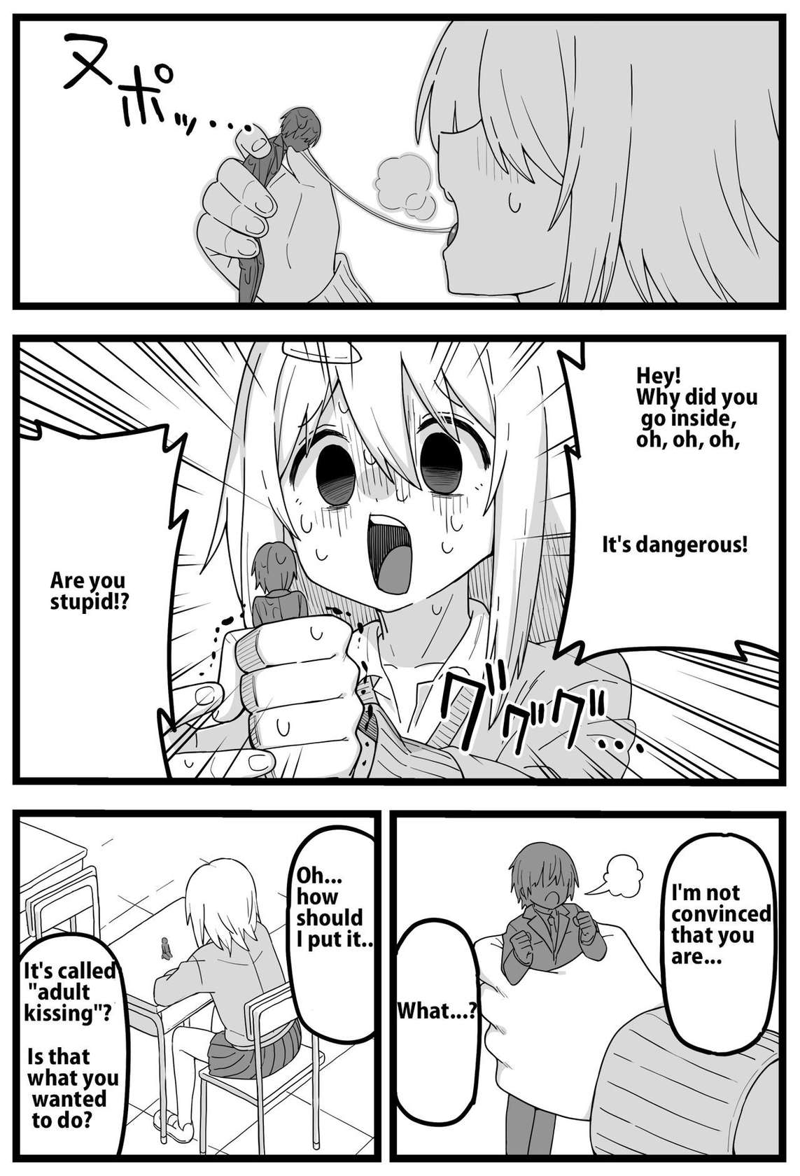 [Shiheki] Doushitemo Onnanoko ni Taberaretai Manga | Manga - He really wants to be eaten by a girl [English] (Official Translation)