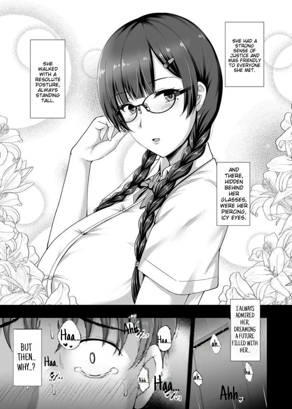 Why She Took Off Her Glasses ~The Unrequited Love Of The Class President With Huge Tits Who Allowed Herself To Be Manipulated By Her Boyfriend~ [Oneshot]