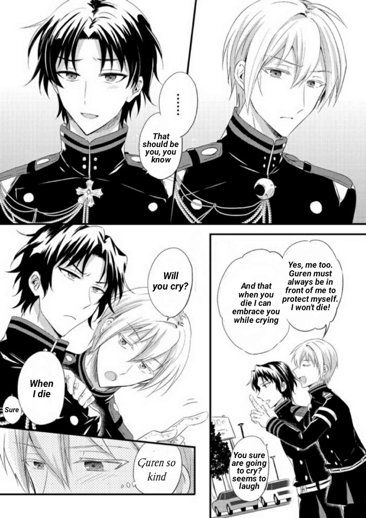 (SUPER24) [upset* (Uni)] Loser in the car (Owari no Seraph) [English]