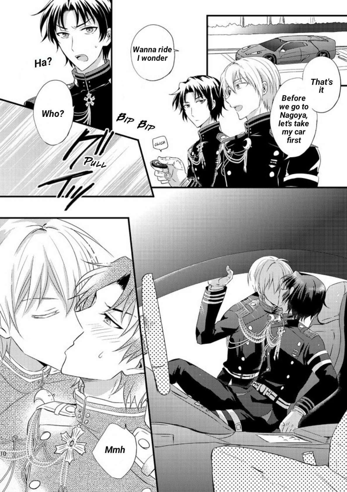 (SUPER24) [upset* (Uni)] Loser in the car (Owari no Seraph) [English]