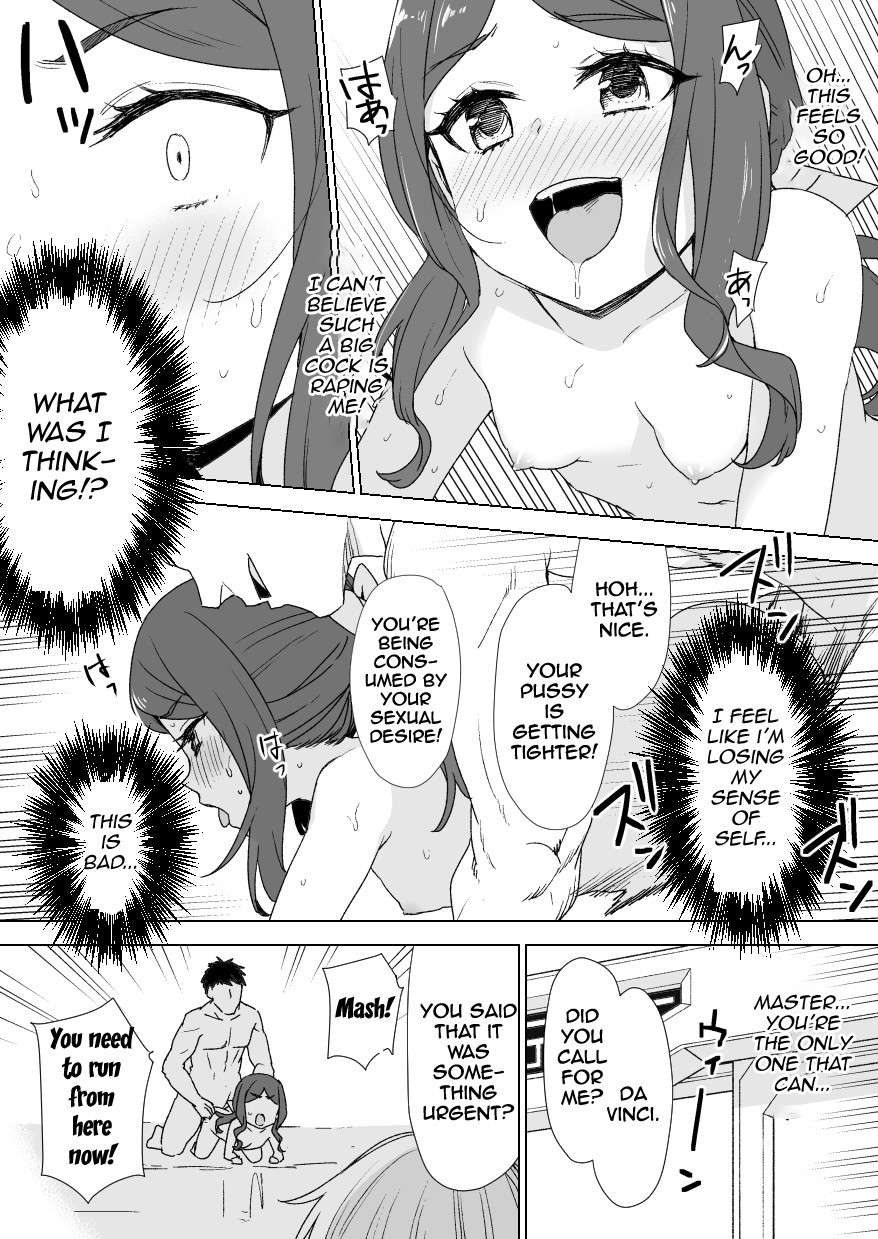 [Kusayarou] FGO Da Vinci-chan Bitch-ka Manga 4P | Corrupted Da Vinci (Fate/Grand Order) [English]