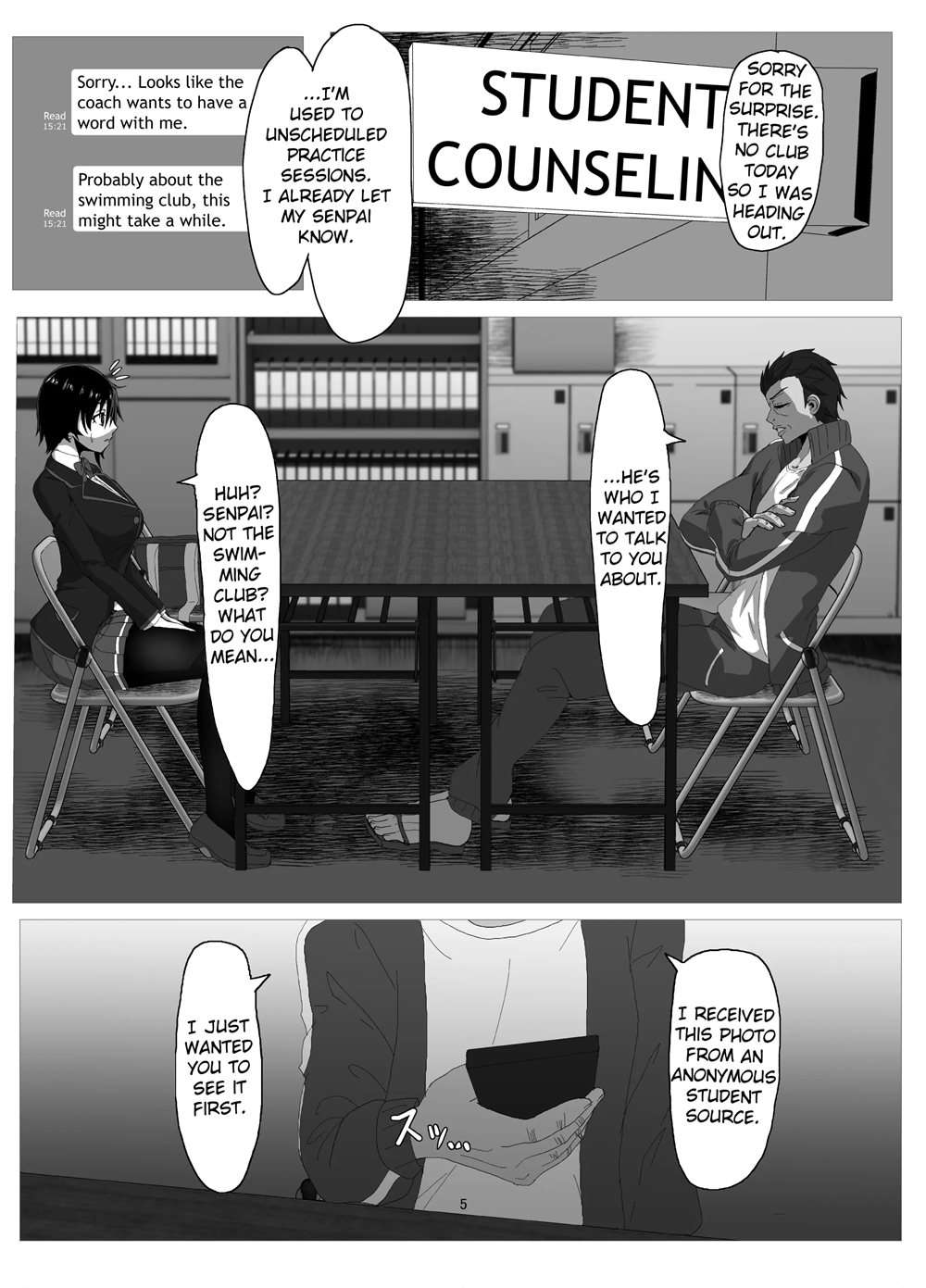 Property Of The Swimming Club [Oneshot]