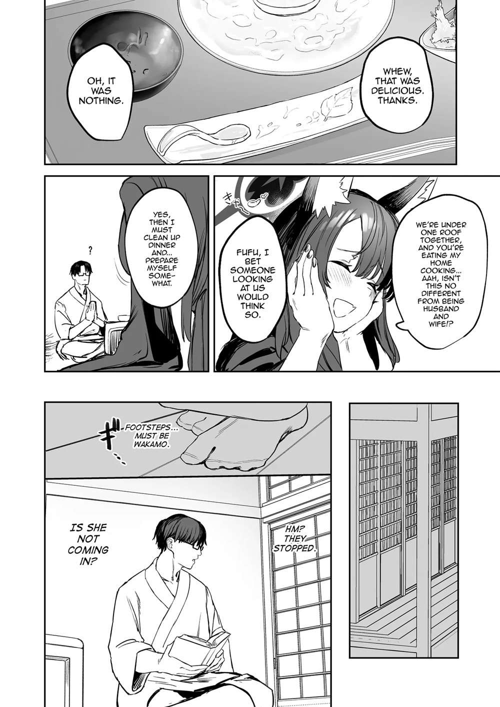 Underneath One Roof, Together With Wakamo, Hospitality [Oneshot]