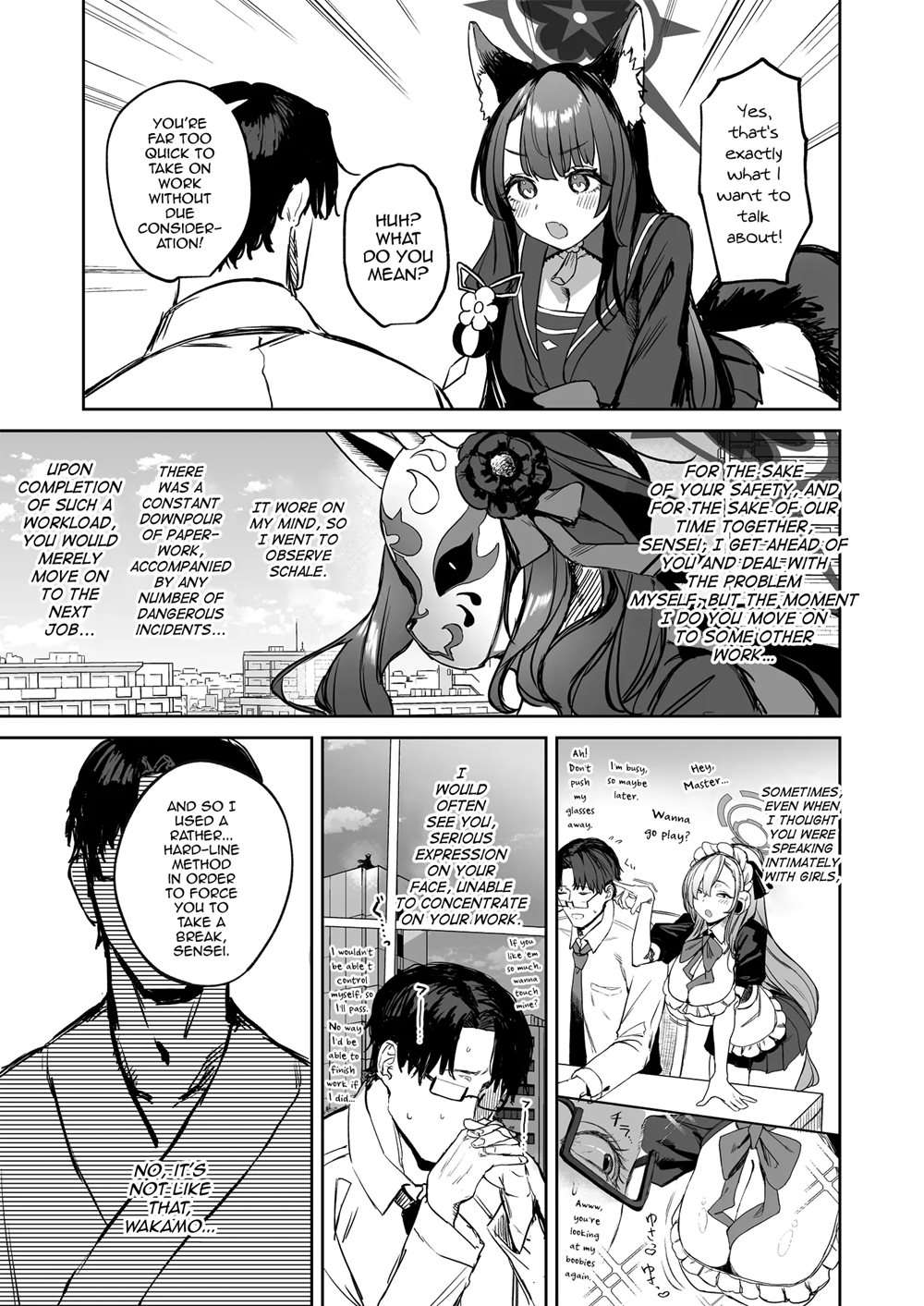 Underneath One Roof, Together With Wakamo, Hospitality [Oneshot]