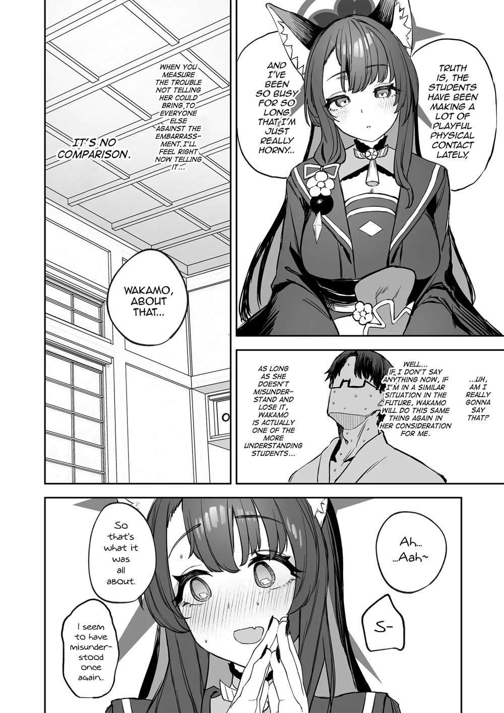 Underneath One Roof, Together With Wakamo, Hospitality [Oneshot]