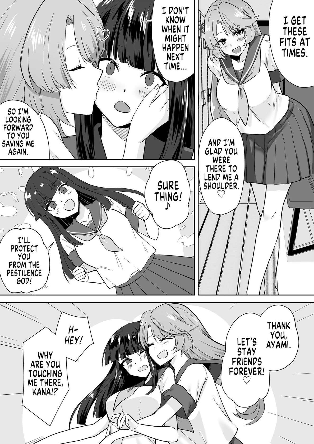 [Marialite (Touchuu Kasou)] Joshikousei Sennyuu Repo 2 ~Hanzaisha ga Onnanoko ni Hyoui shite mita~ | Schoolgirl Infiltration Report 2 ~A Criminal Possessing Girls~ [English] [GTF]