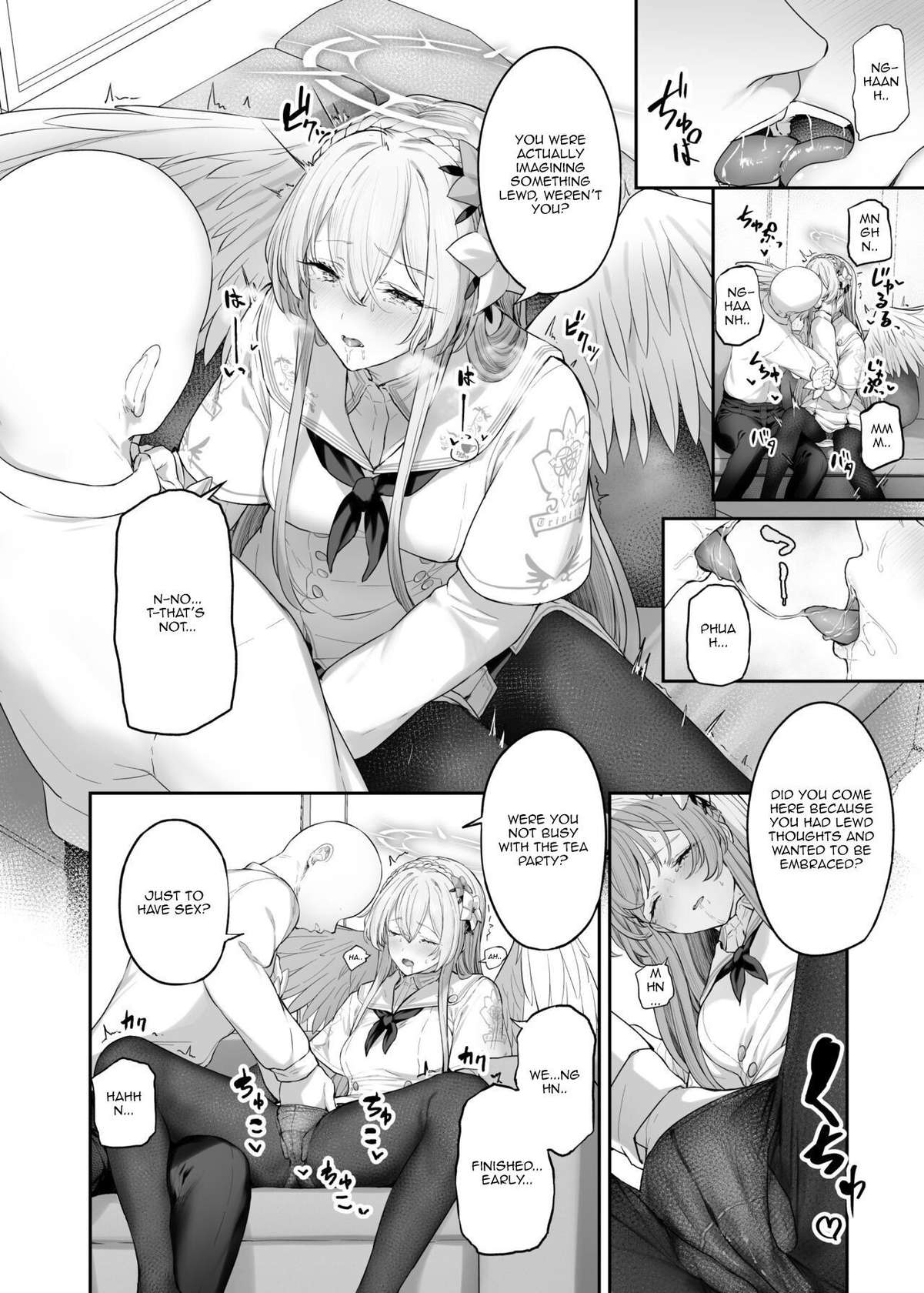 [Tobimura] Kirifuji Nagisa Shinchoku 1 (Blue Archive) [English] [AkaScufflations] [Ongoing]