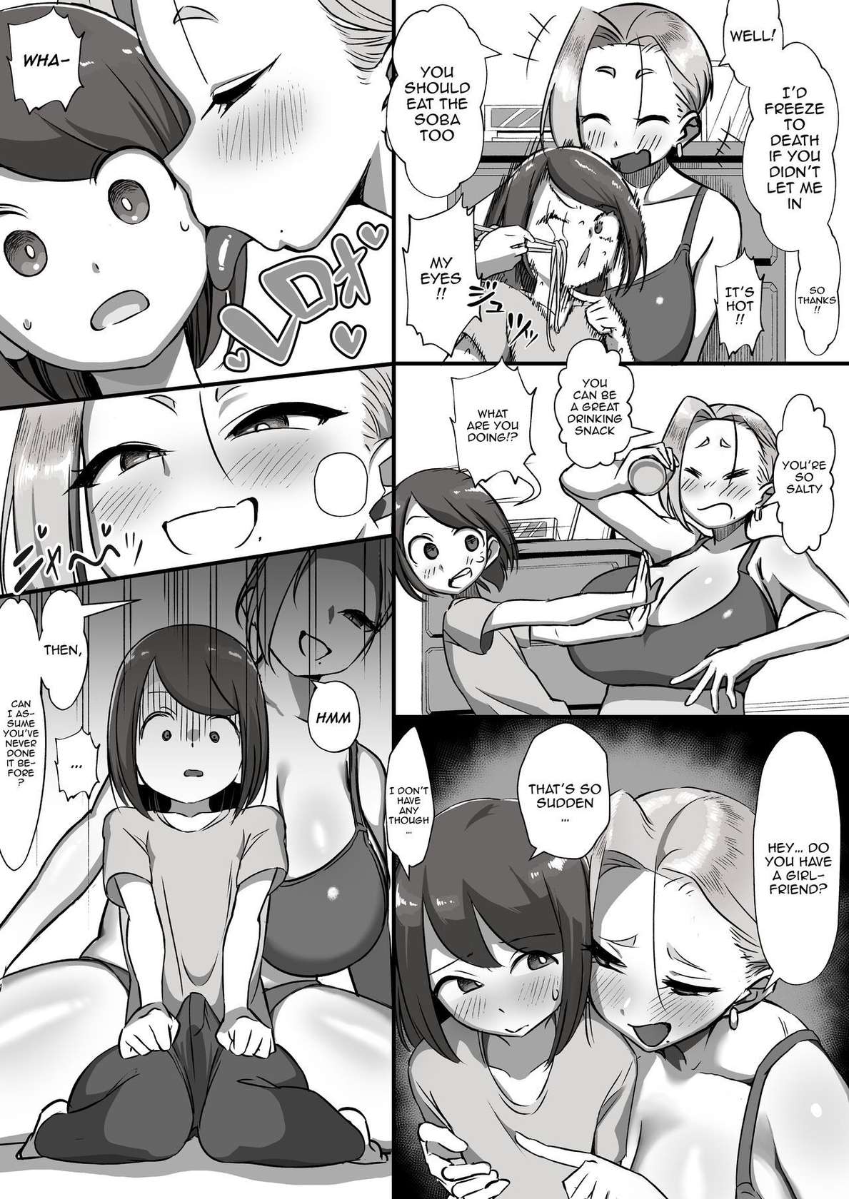 [Akabane Aomori] Tonarin Onee-san wa chotto kowai! | The Onee-chan Next Door is a Little Scary [English] {Doujins.com}