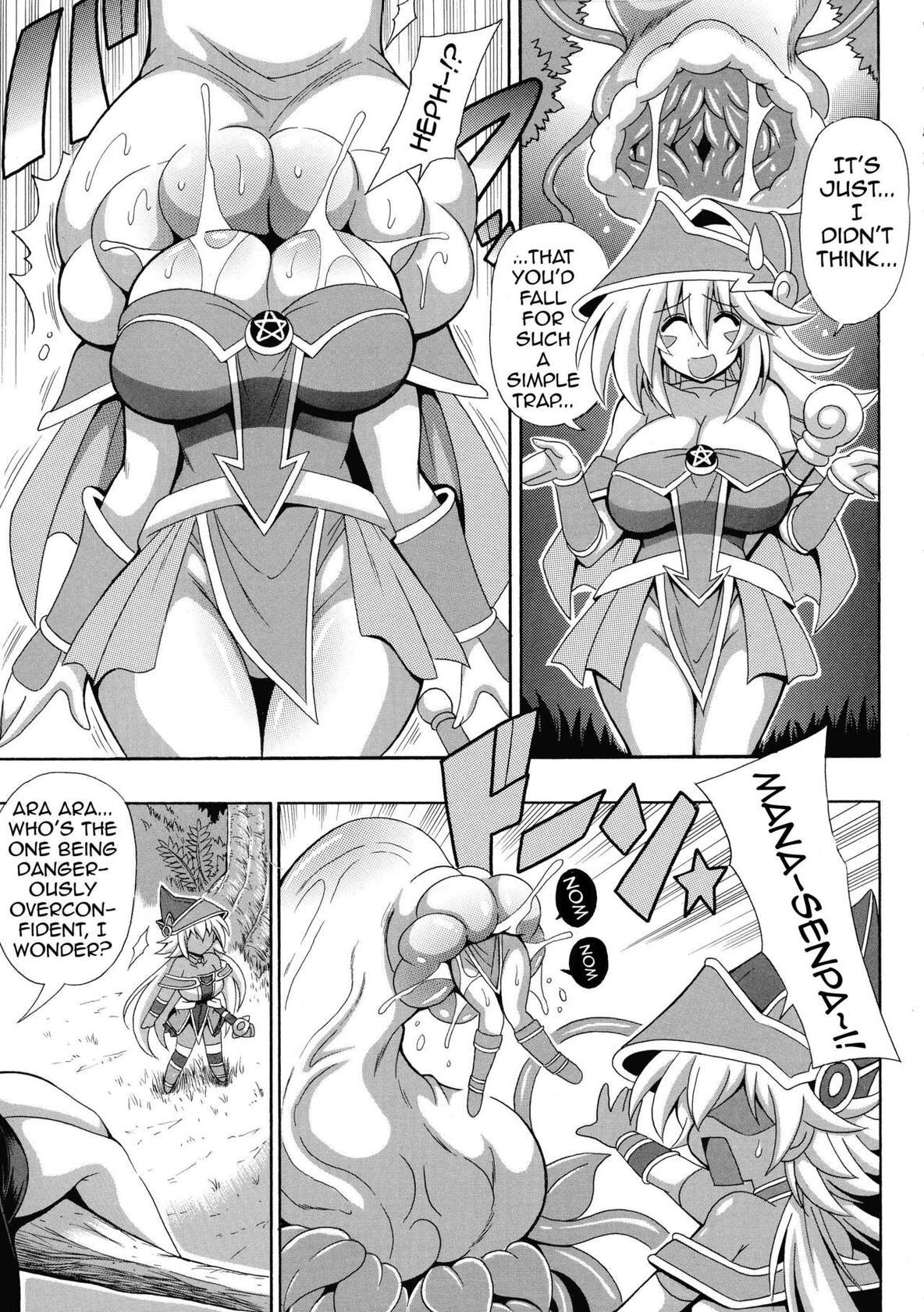 [Leaz Koubou (Oujano Kaze)] Kowaku no Mori no Ero Trap | The Lewd Traps of The Traptrix Forest (Yu-Gi-Oh!) [English] {Doujins.com}