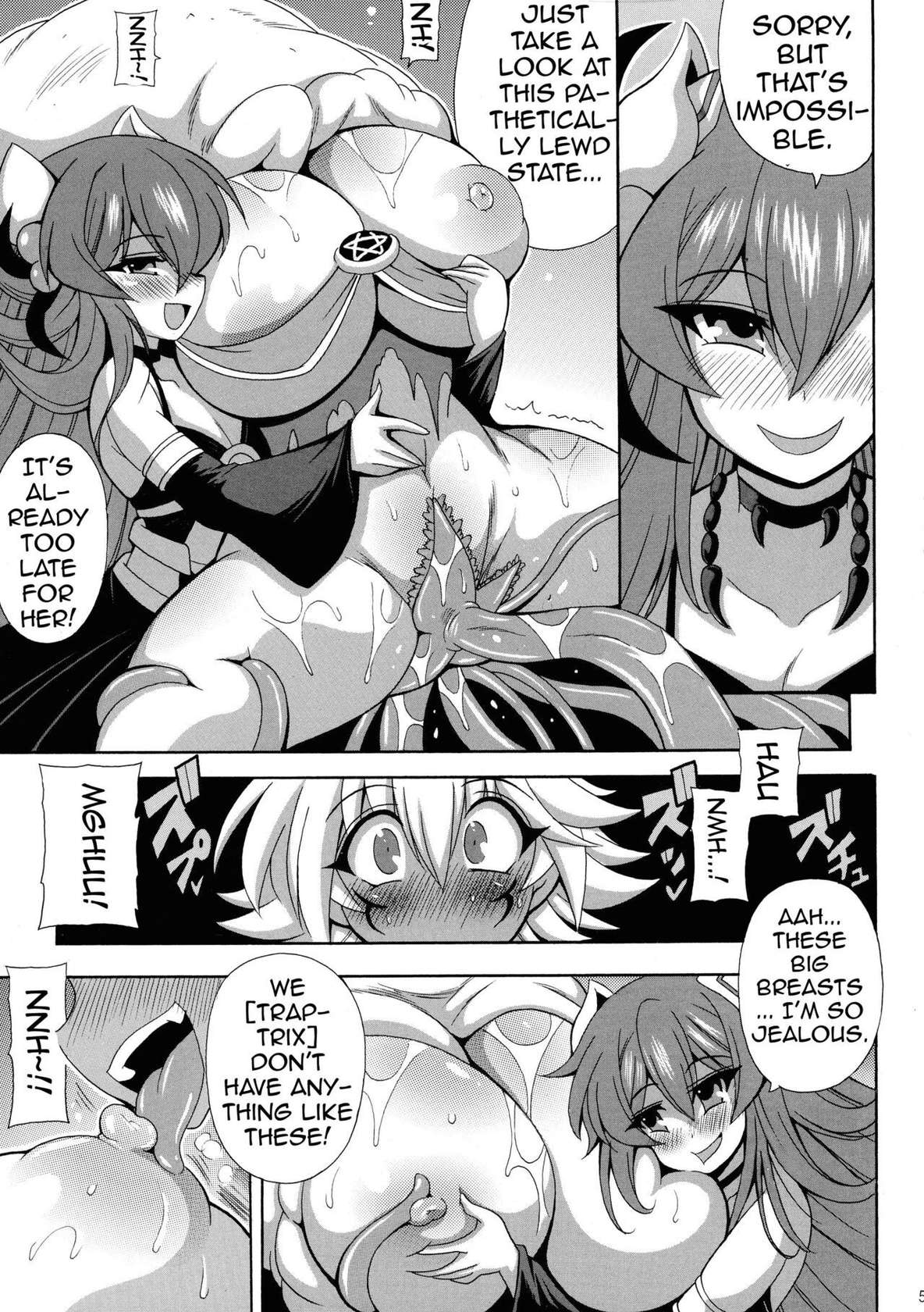 [Leaz Koubou (Oujano Kaze)] Kowaku no Mori no Ero Trap | The Lewd Traps of The Traptrix Forest (Yu-Gi-Oh!) [English] {Doujins.com}