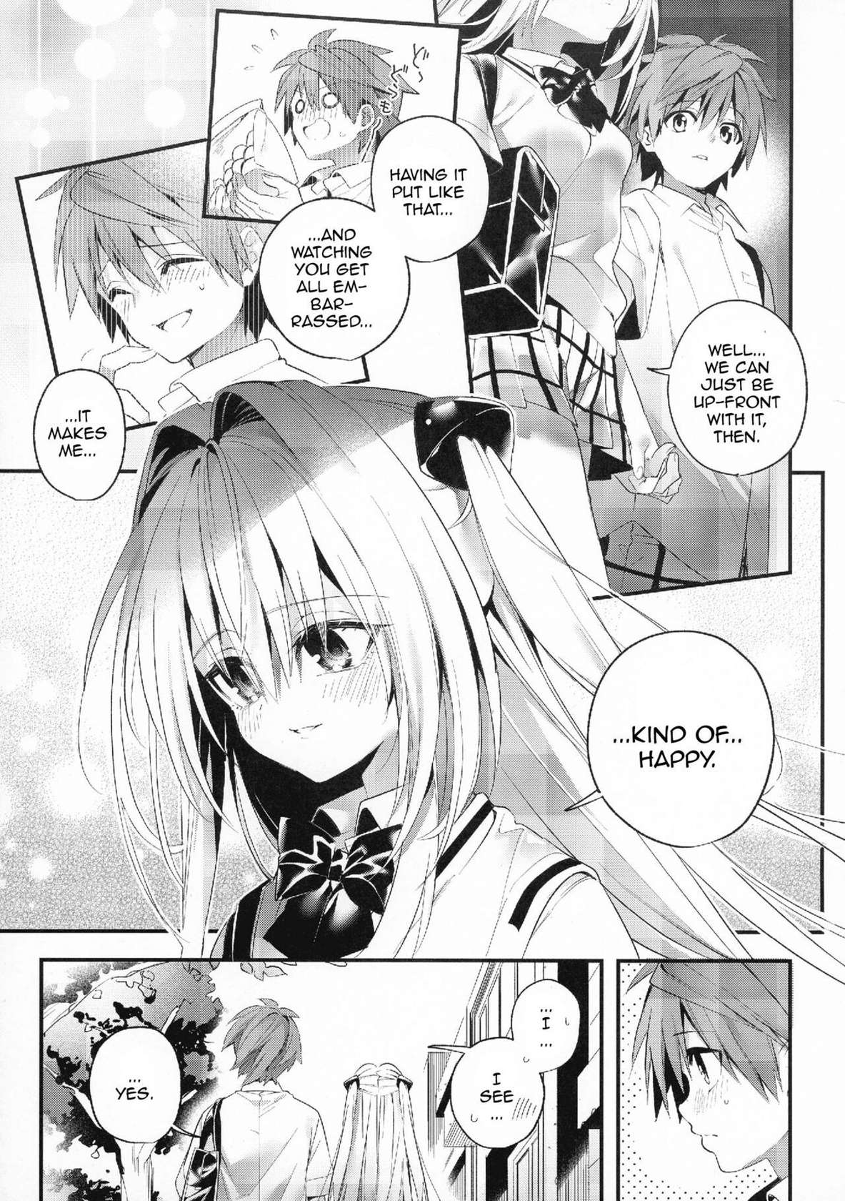 (C100) [Ringo no Naru Ki (Kise Itsuki)] Hajimete Namae de. - Call by name for the first time (To LOVE-Ru) [English] {Doujins.com}